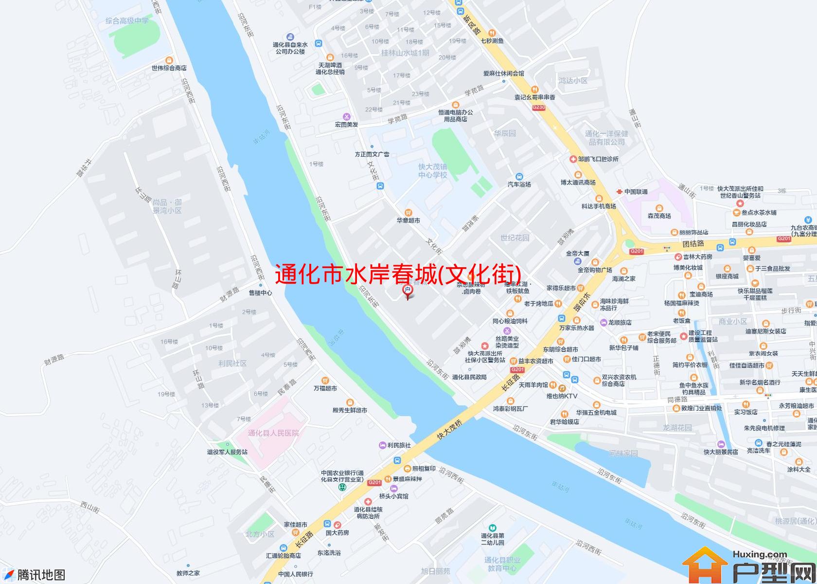 水岸春城(文化街)小区 - 户型网