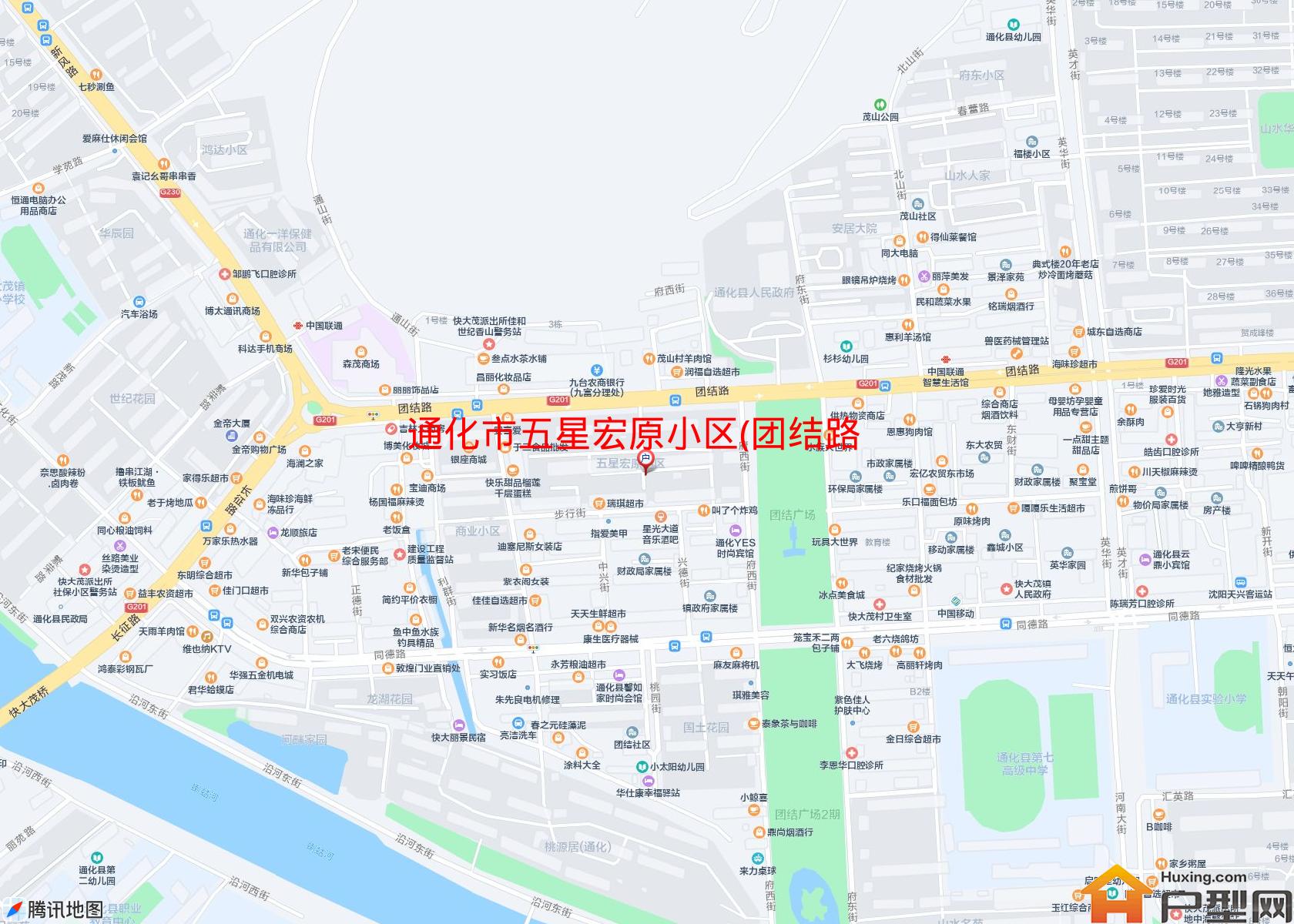 五星宏原小区(团结路390号)小区 - 户型网