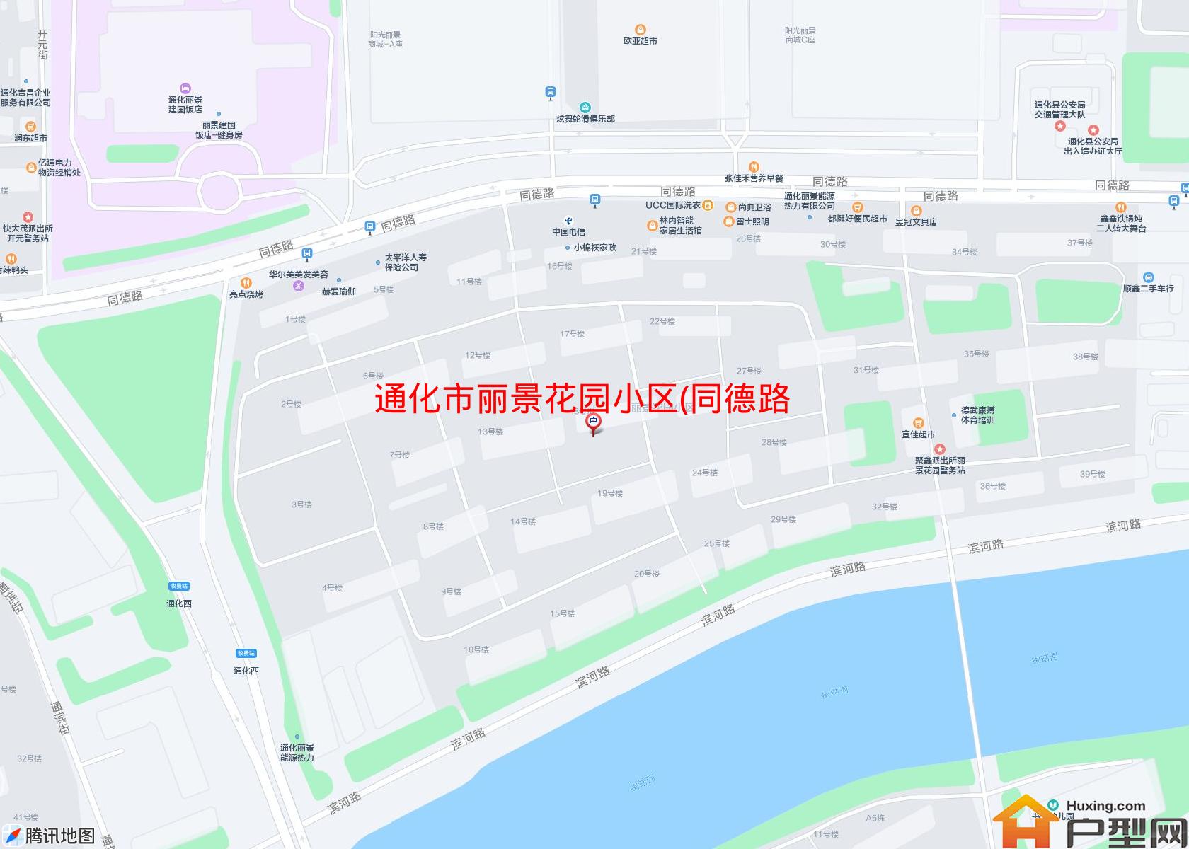 丽景花园小区(同德路)小区 - 户型网