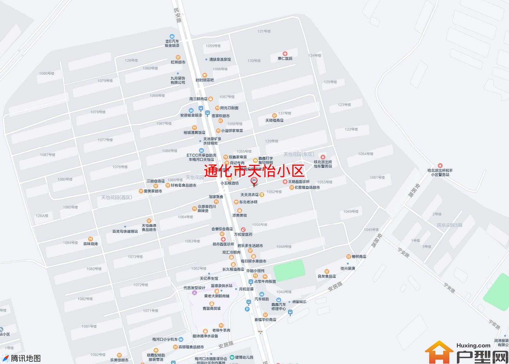 天怡小区小区 - 户型网