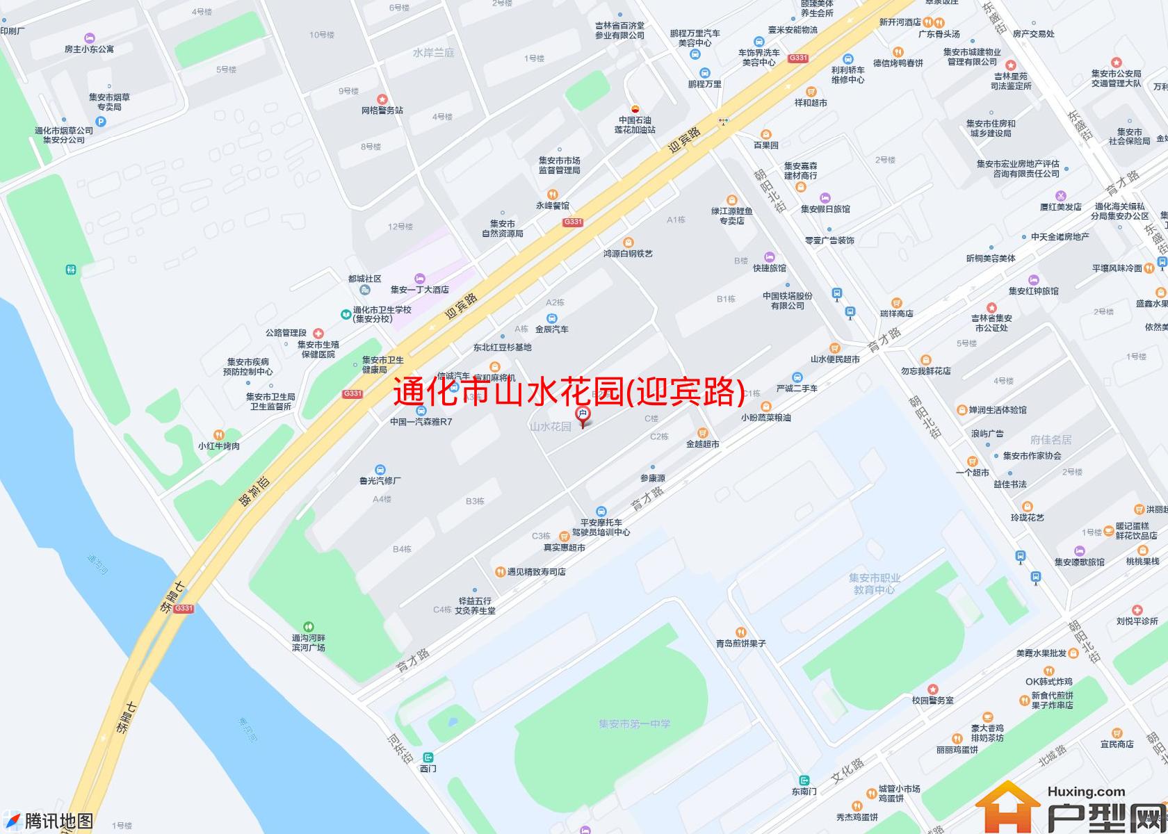 山水花园(迎宾路)小区 - 户型网