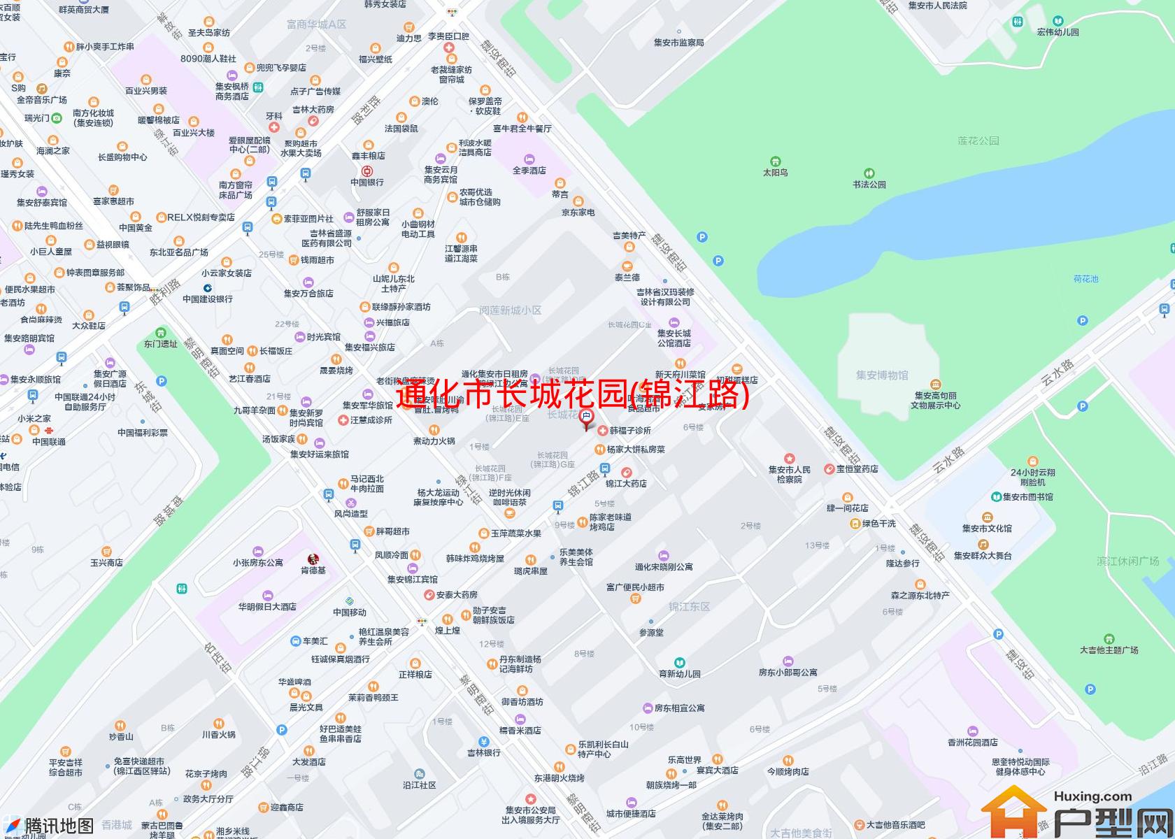 长城花园(锦江路)小区 - 户型网