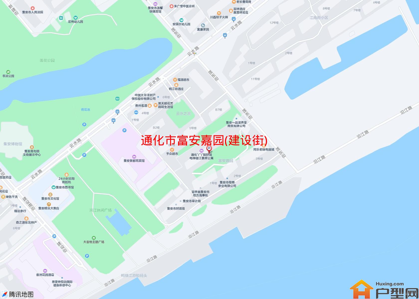 富安嘉园(建设街)小区 - 户型网