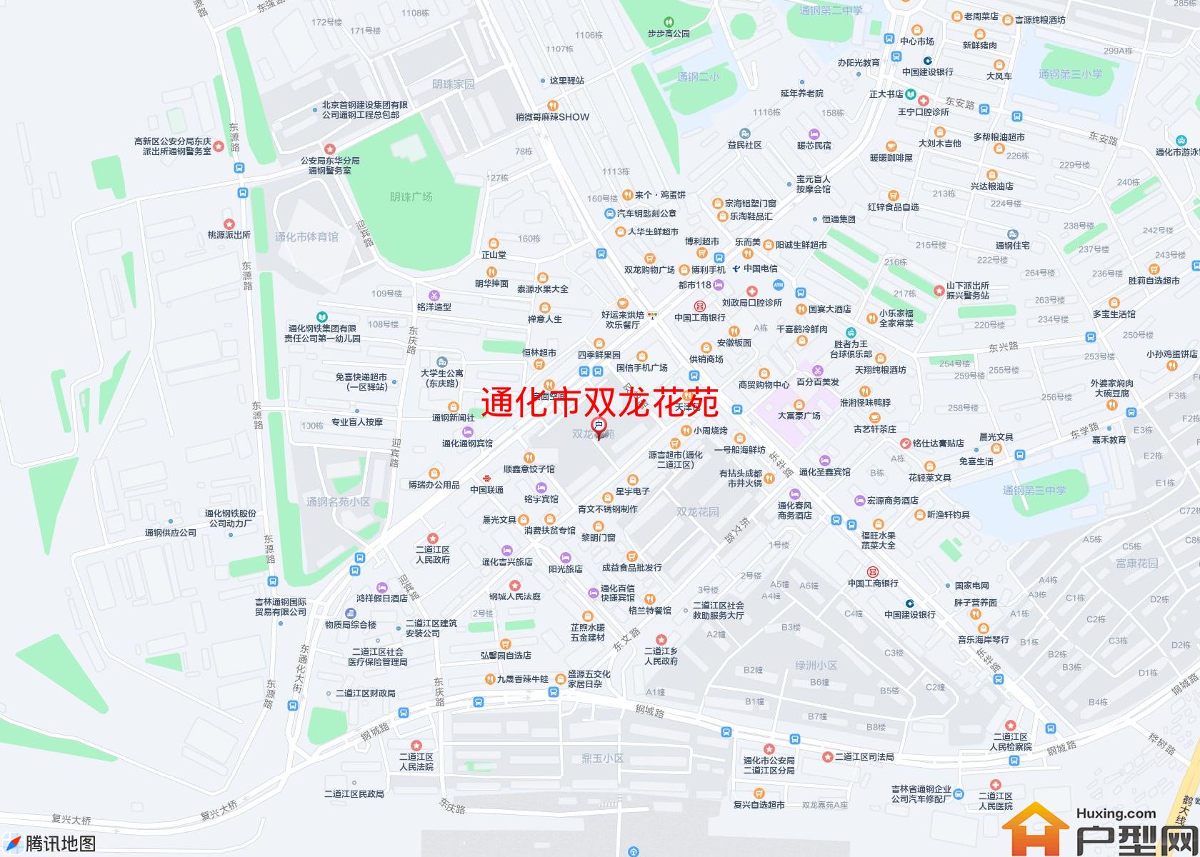 双龙花苑小区 - 户型网