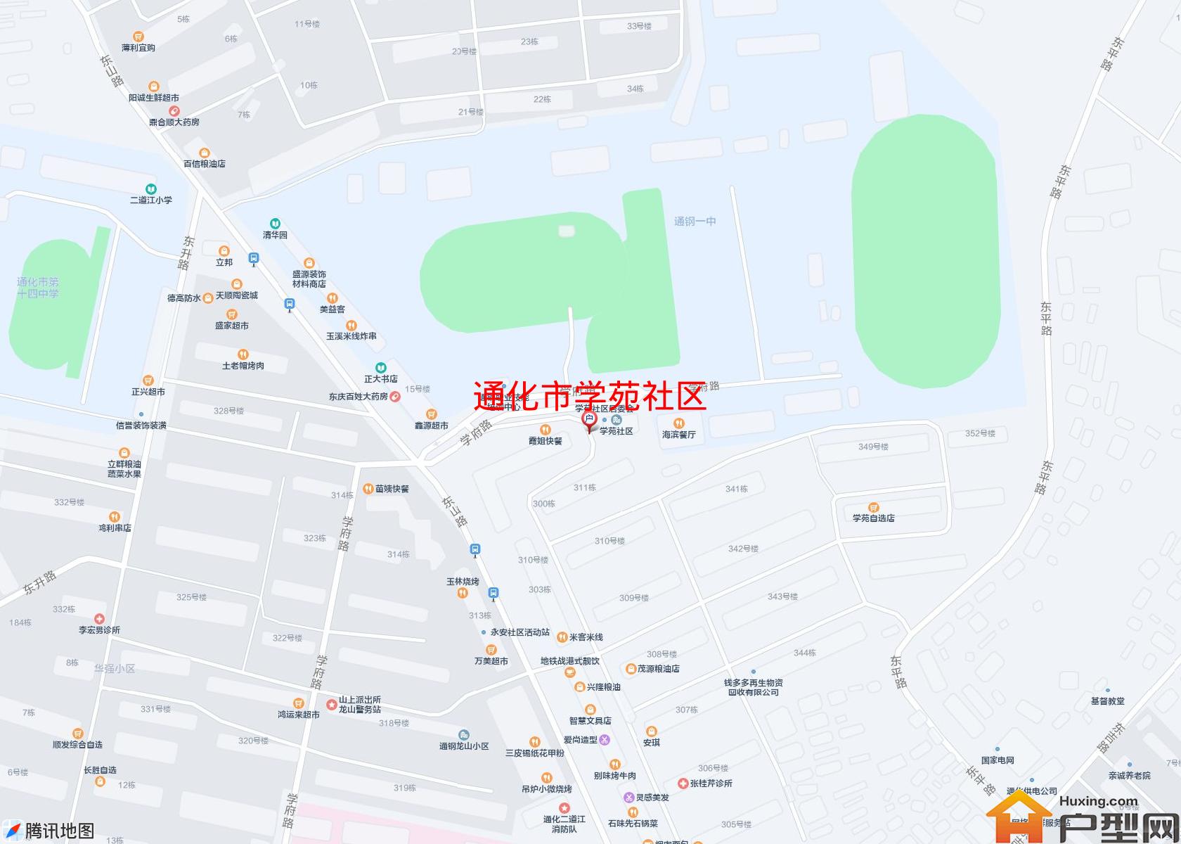 学苑社区小区 - 户型网