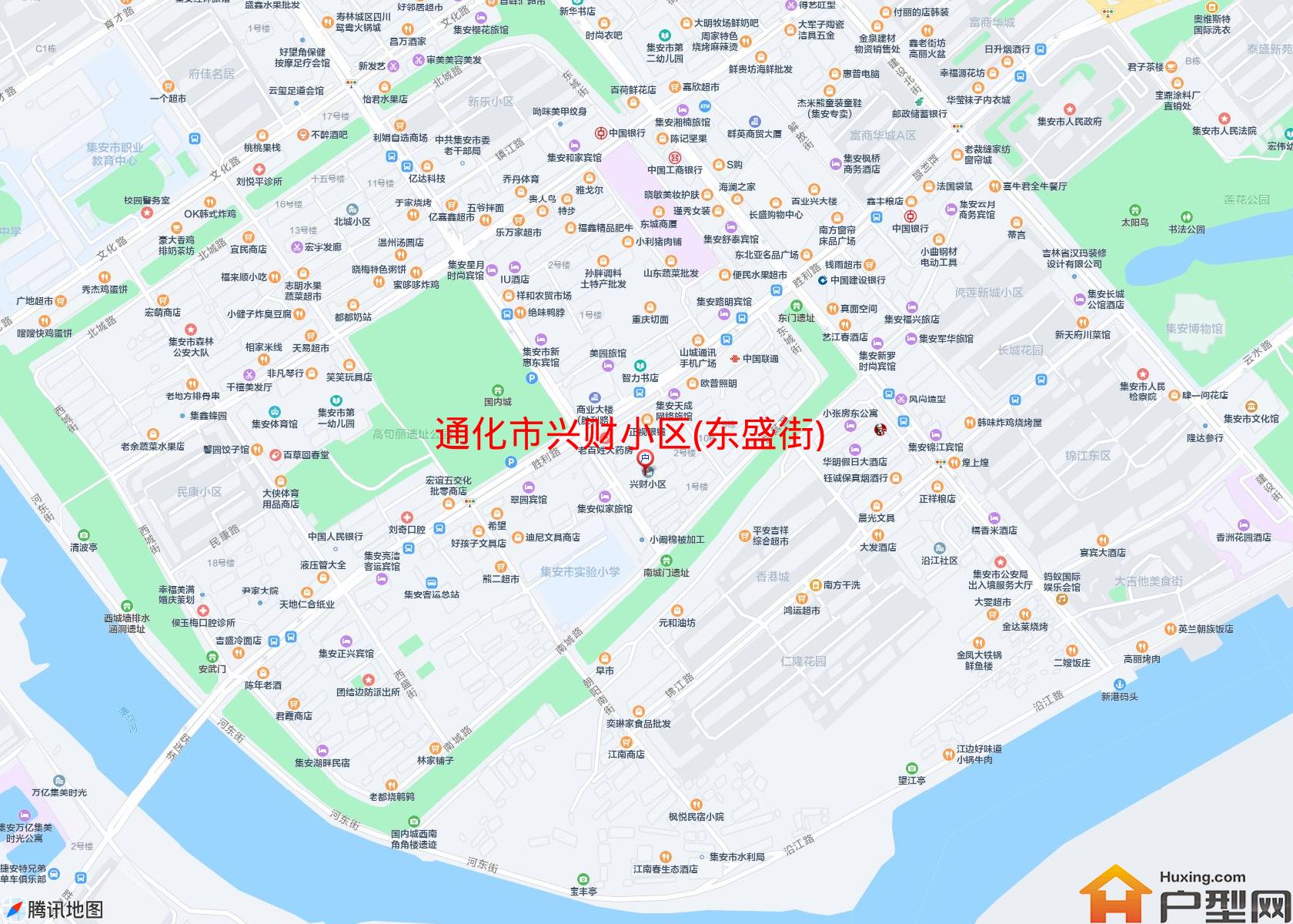 兴财小区(东盛街)小区 - 户型网