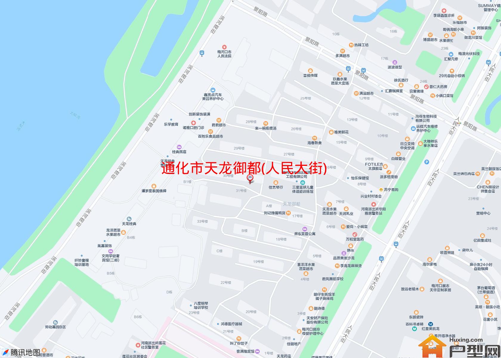 天龙御都(人民大街)小区 - 户型网