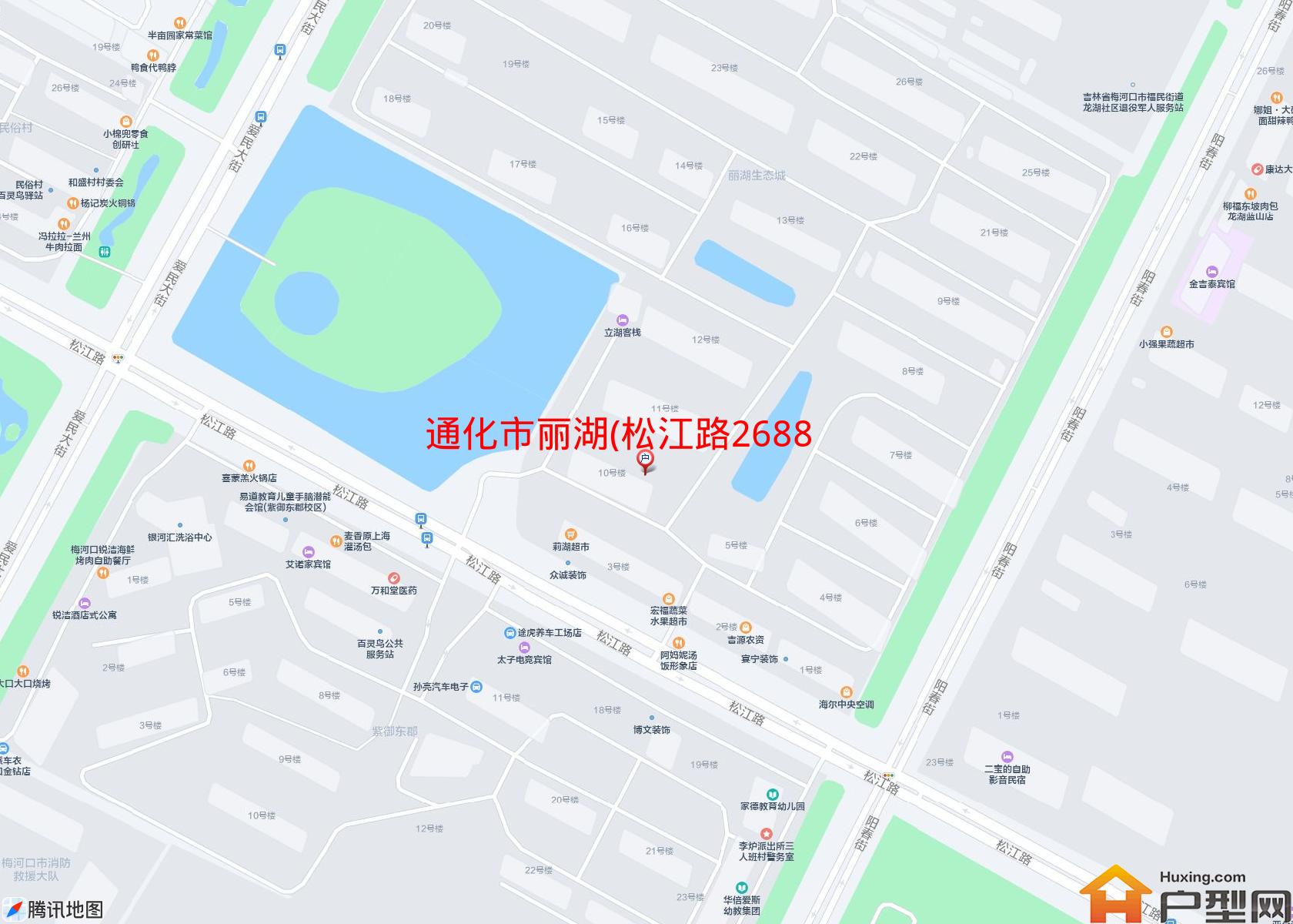 丽湖(松江路2688号)小区 - 户型网