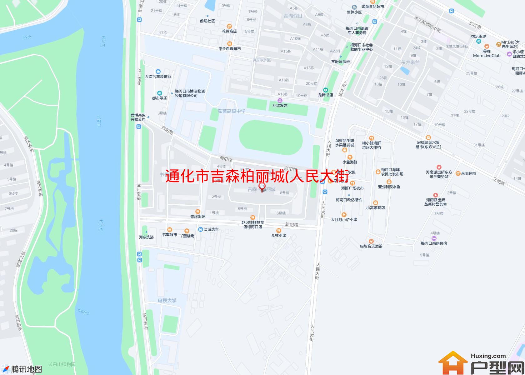 吉森柏丽城(人民大街)小区 - 户型网
