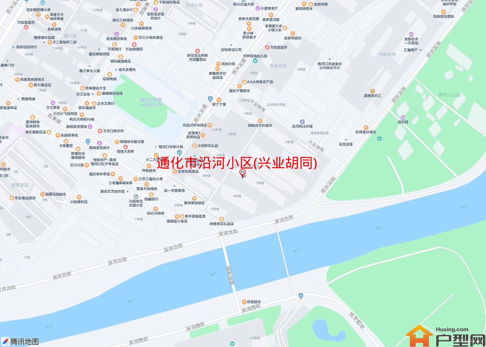 沿河小区(兴业胡同)小区 - 户型网