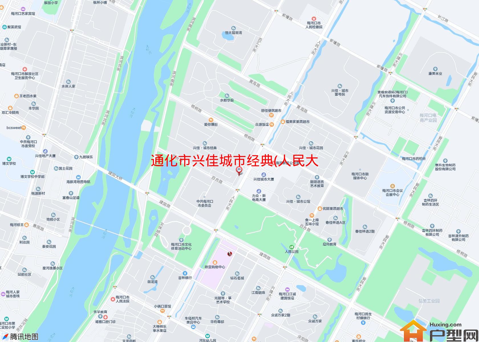 兴佳城市经典(人民大街)小区 - 户型网