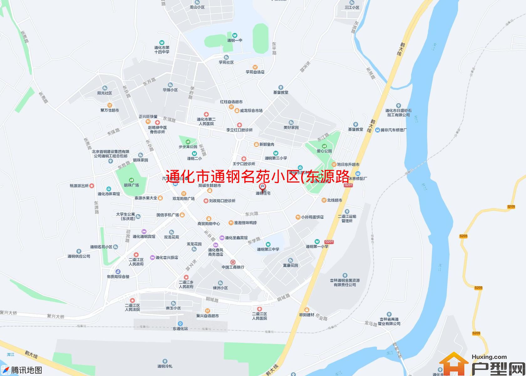 通钢名苑小区(东源路)小区 - 户型网