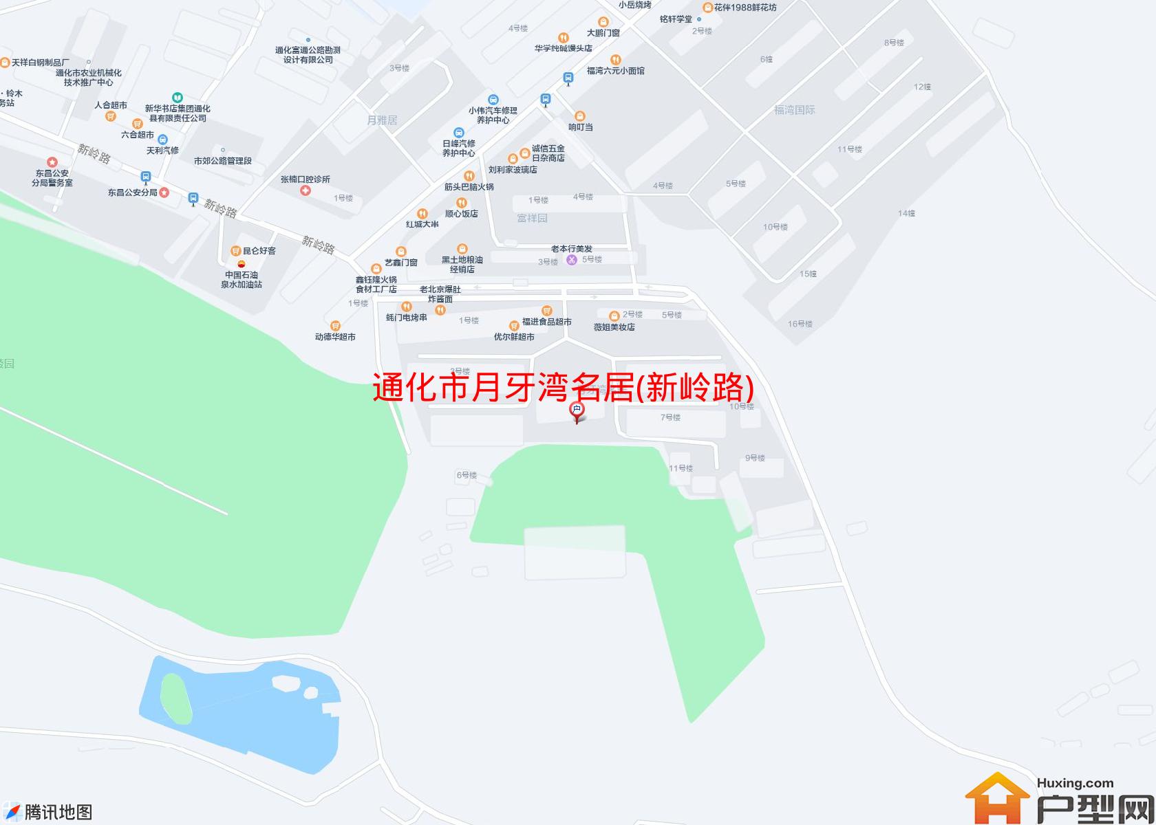 月牙湾名居(新岭路)小区 - 户型网