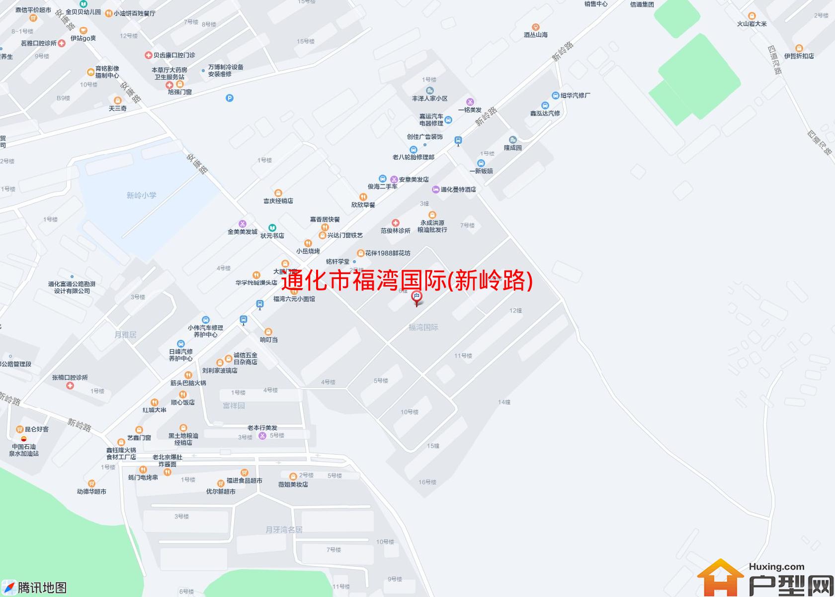 福湾国际(新岭路)小区 - 户型网