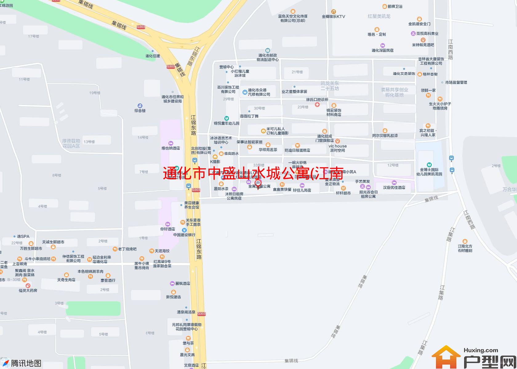 中盛山水城公寓(江南大街)小区 - 户型网