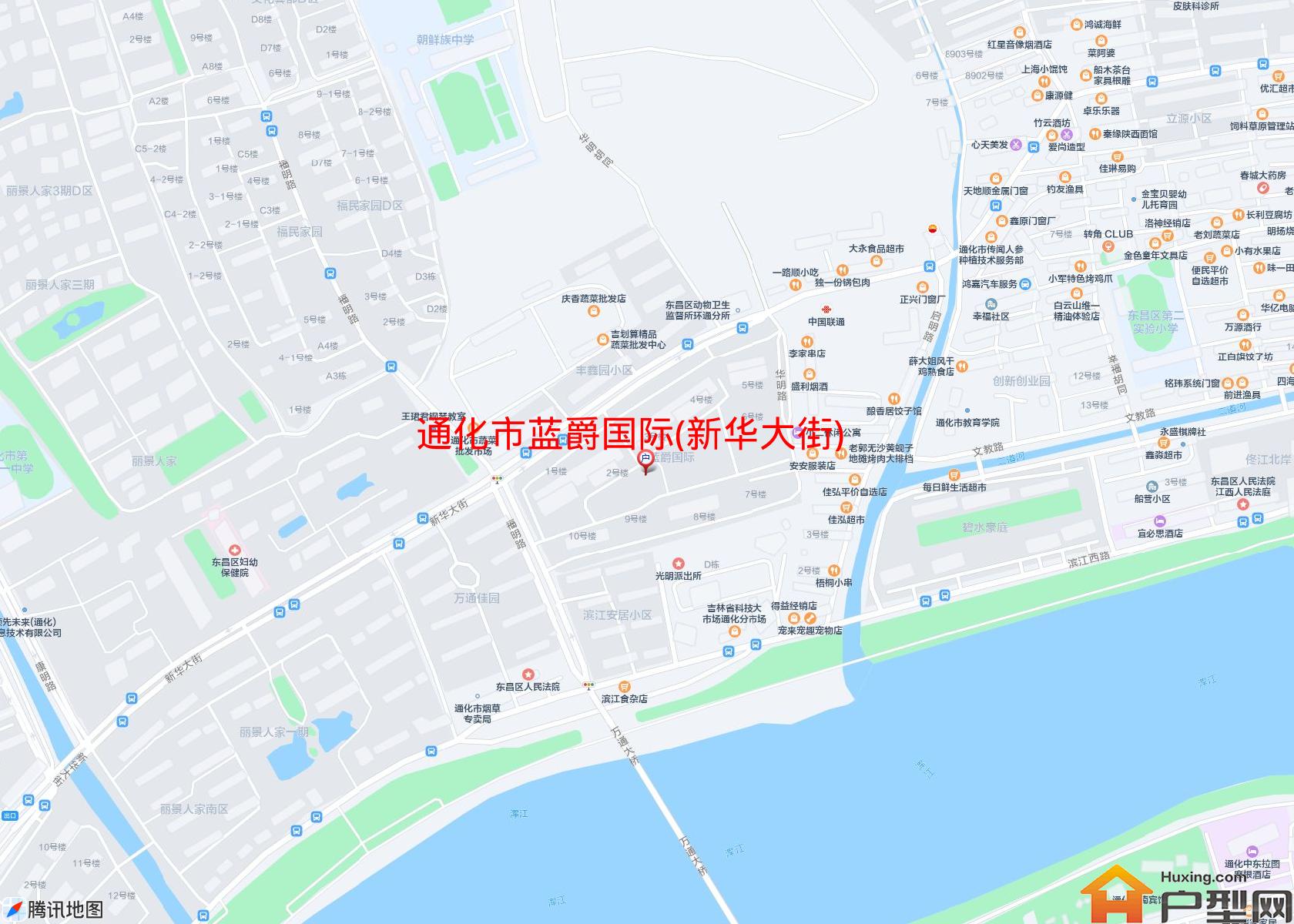 蓝爵国际(新华大街)小区 - 户型网