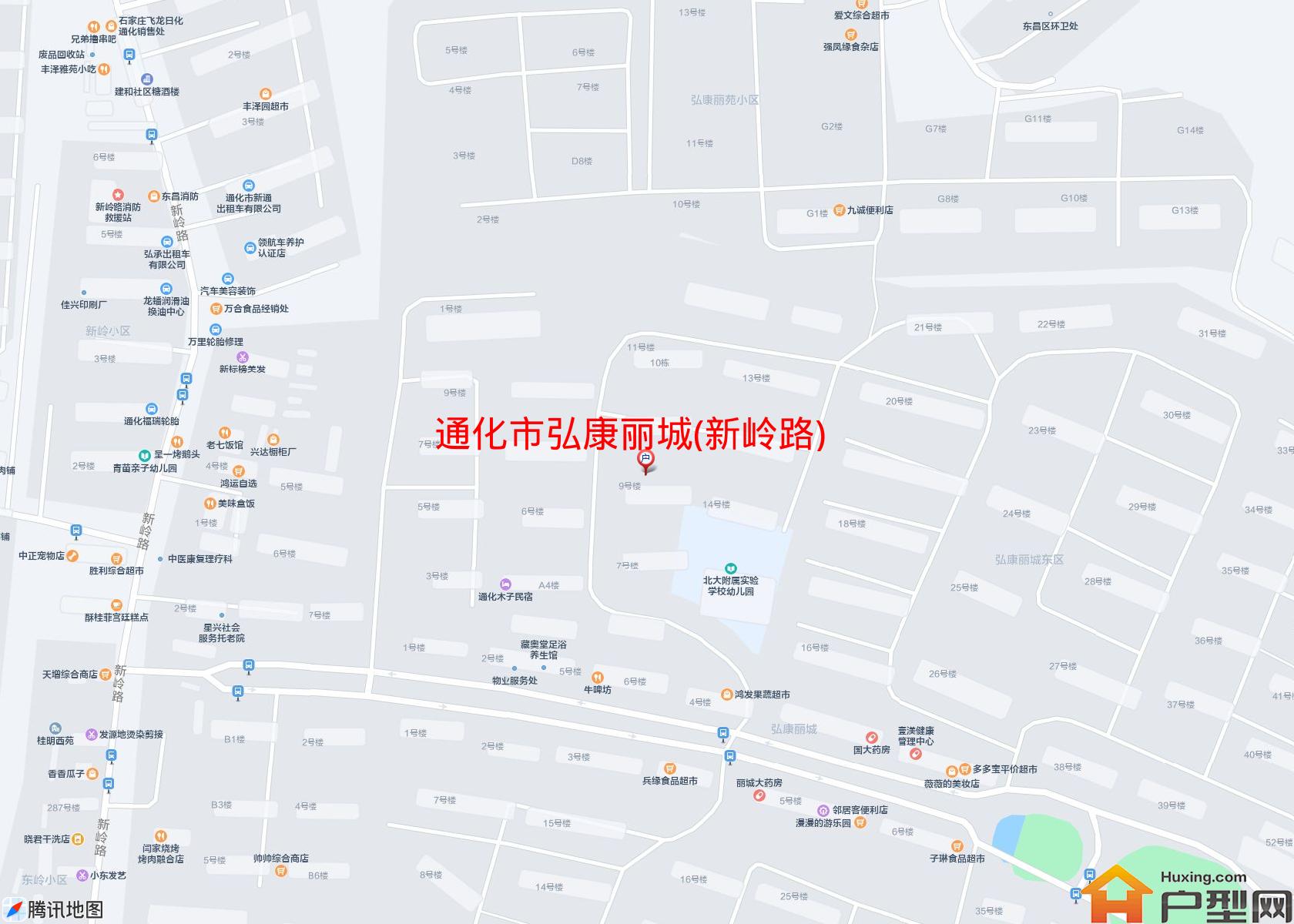 弘康丽城(新岭路)小区 - 户型网