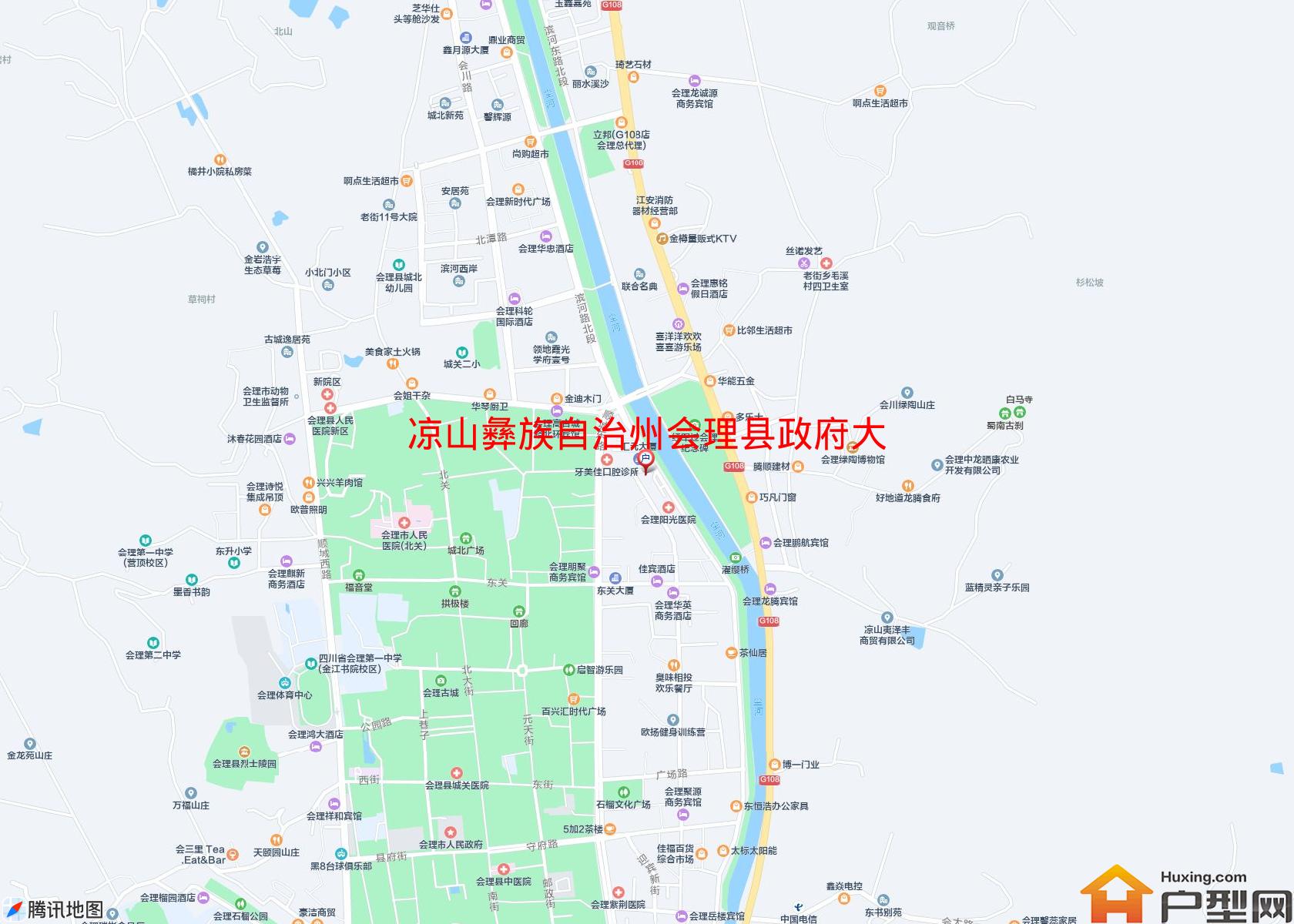 会理县政府大院小区 - 户型网
