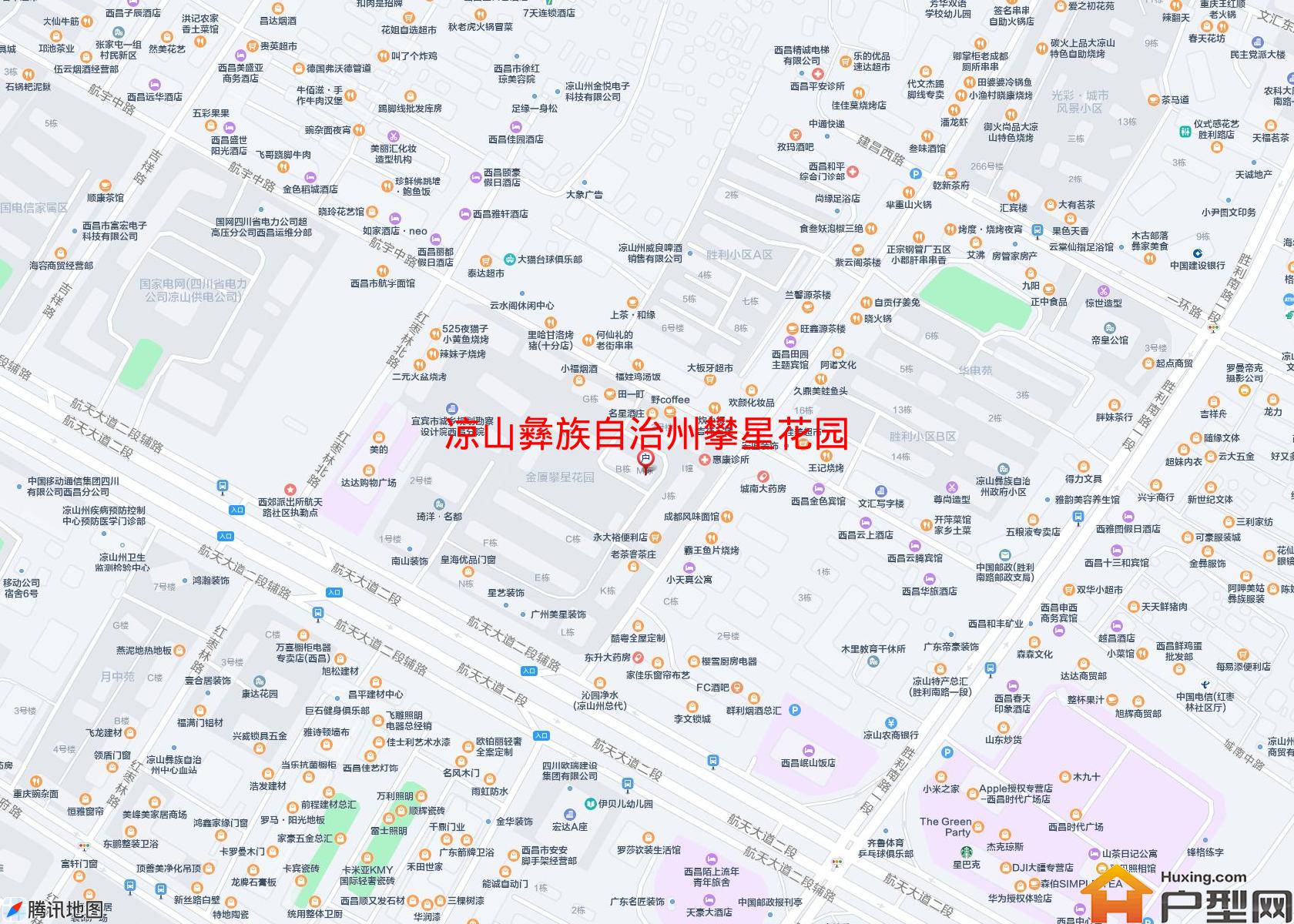 攀星花园小区 - 户型网