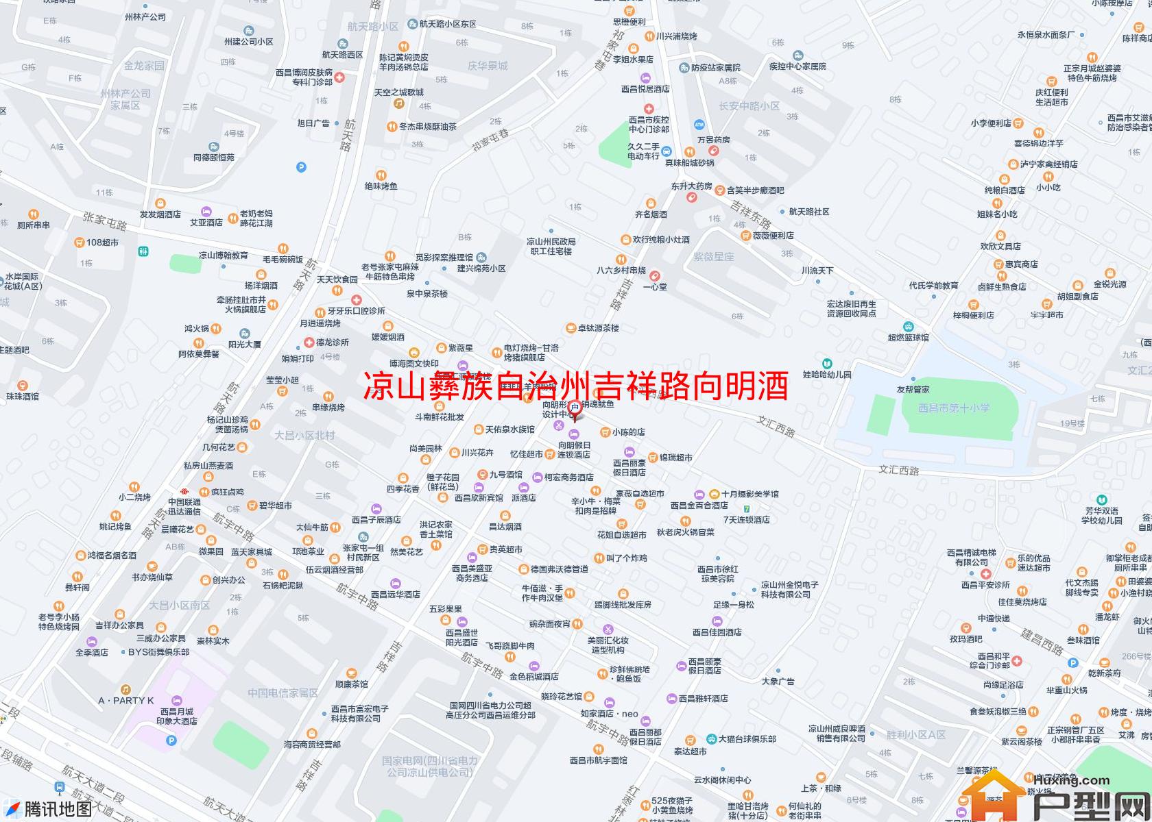 吉祥路向明酒店旁五楼小区 - 户型网