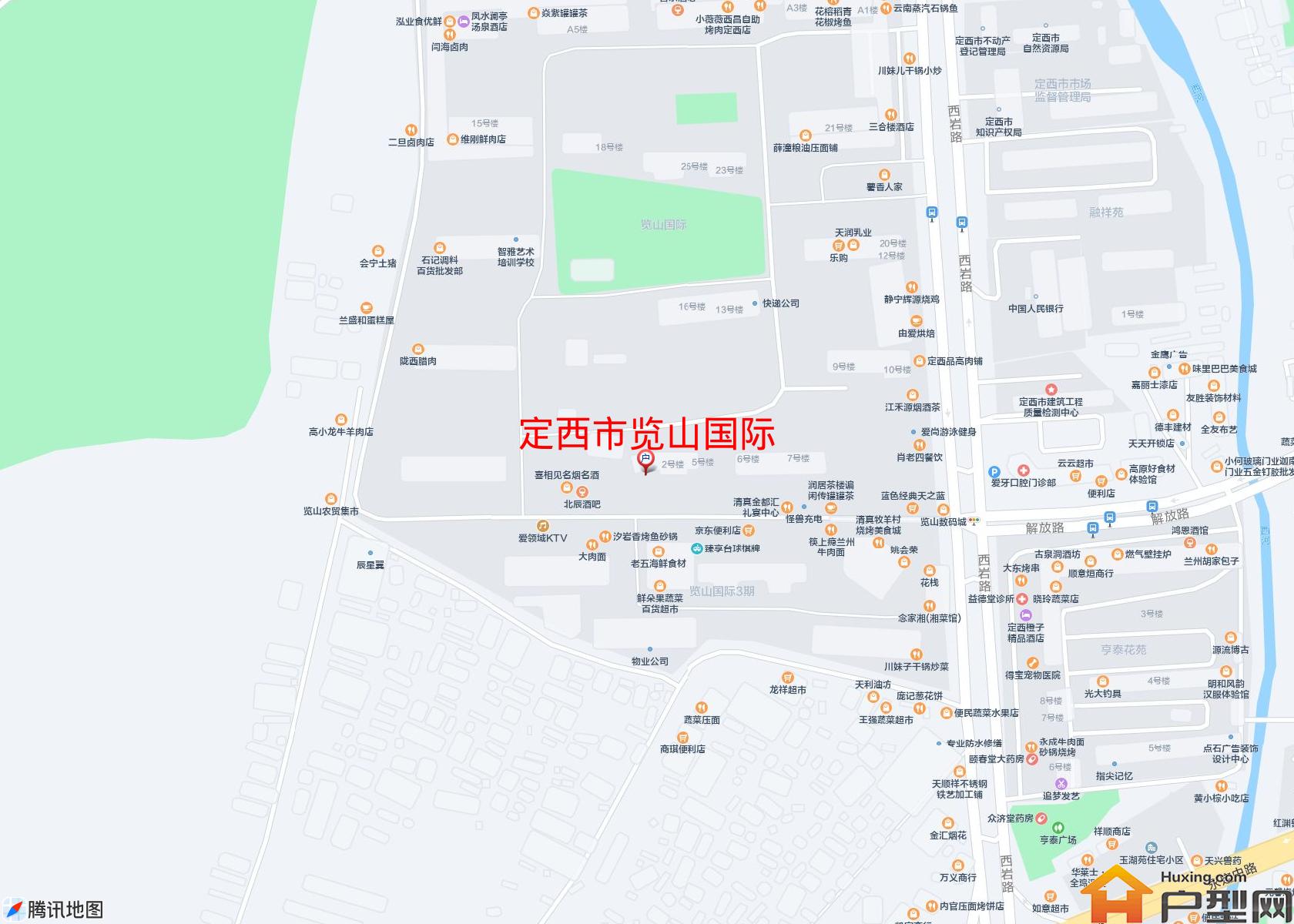览山国际小区 - 户型网