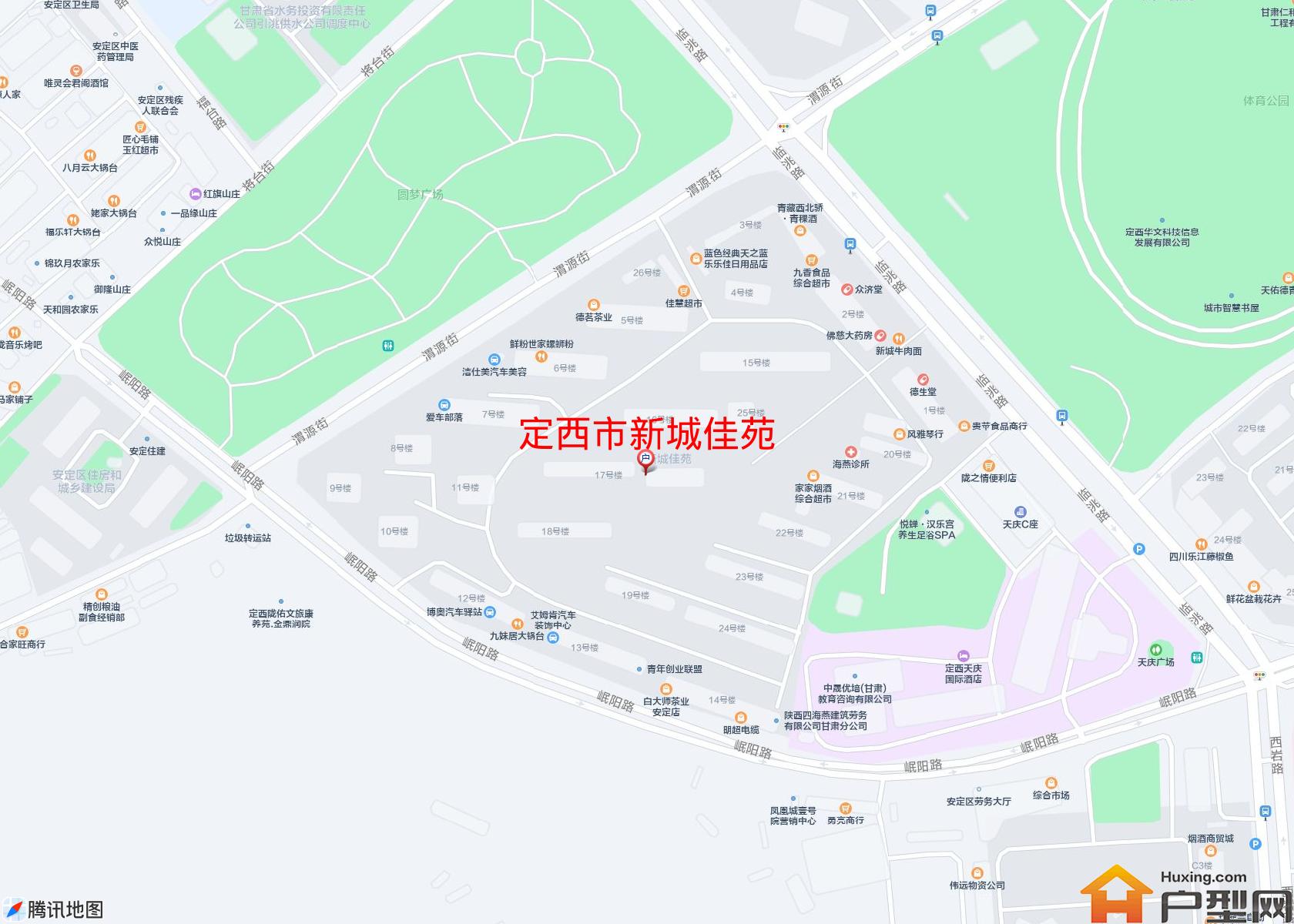 新城佳苑小区 - 户型网