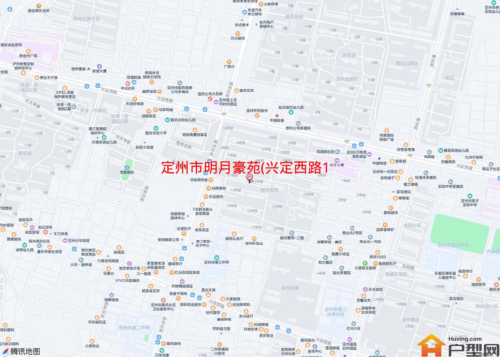 明月豪苑(兴定西路103号)小区 - 户型网