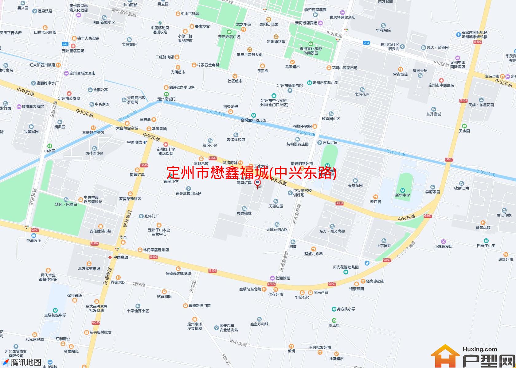 懋鑫福城(中兴东路)小区 - 户型网