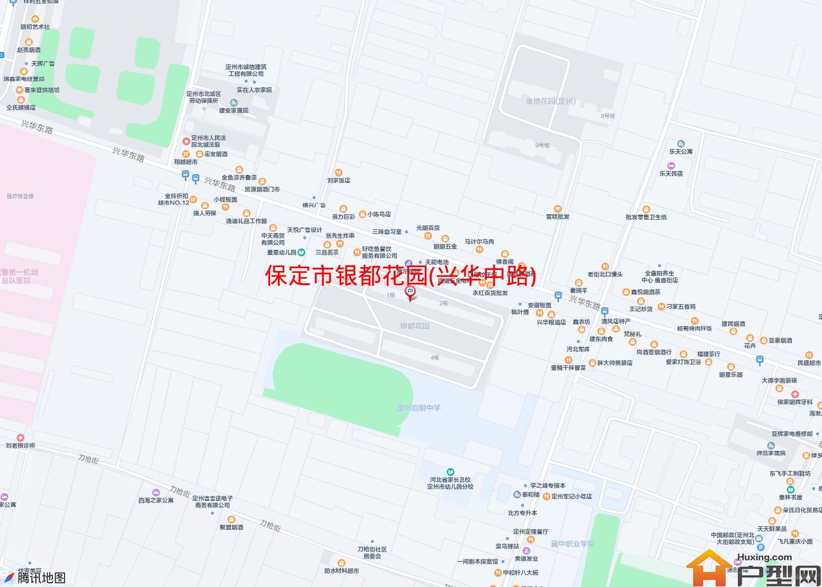 银都花园(兴华中路)小区 - 户型网