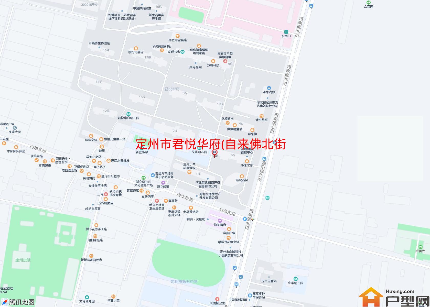 君悦华府(自来佛北街)小区 - 户型网