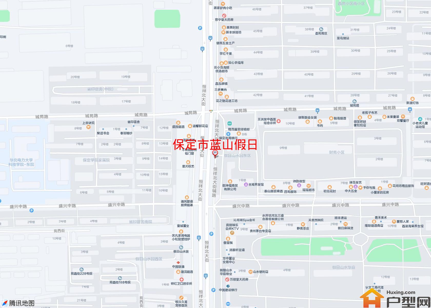 蓝山假日小区 - 户型网