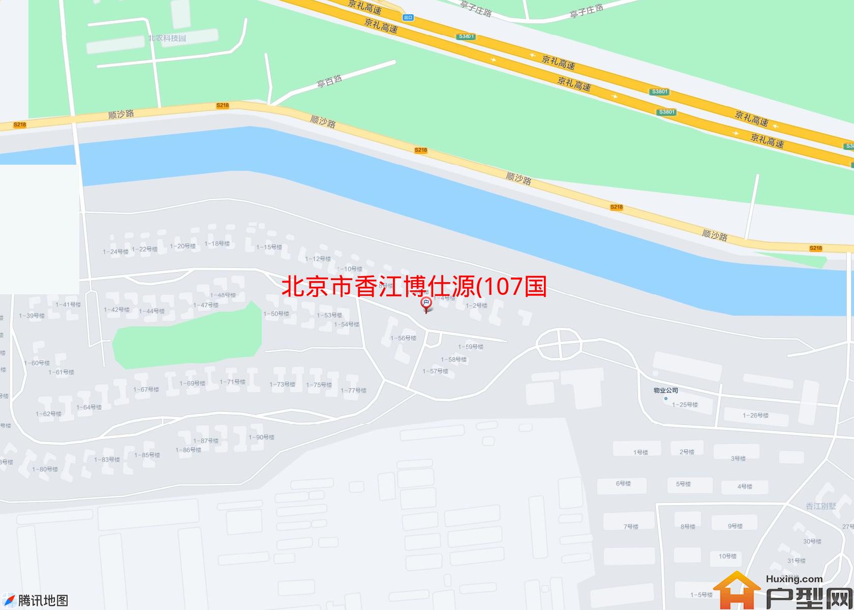 香江博仕源(107国道)小区 - 户型网