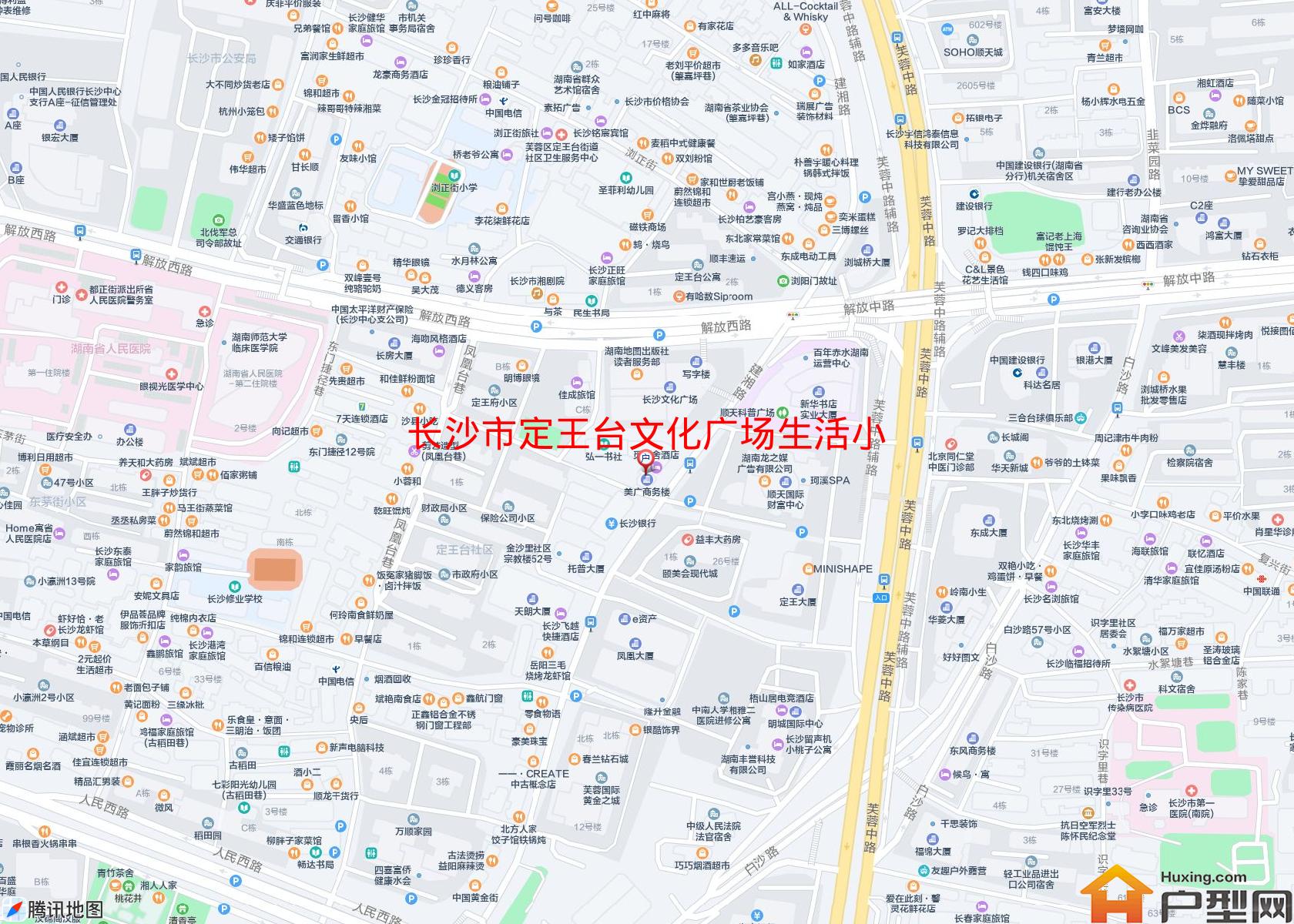 定王台文化广场生活小区小区 - 户型网