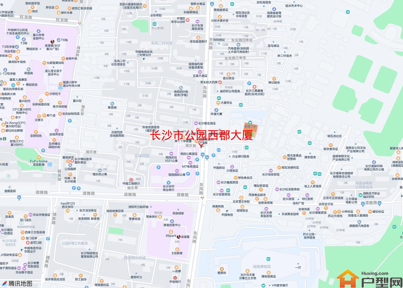 公园西郡大厦小区 - 户型网