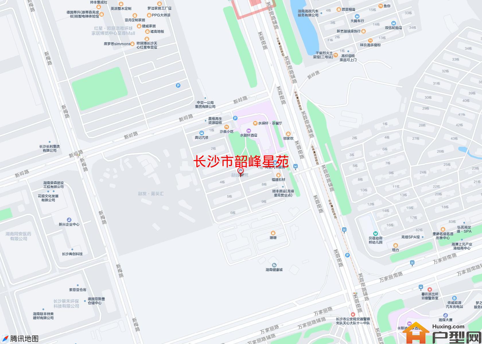 韶峰星苑小区 - 户型网