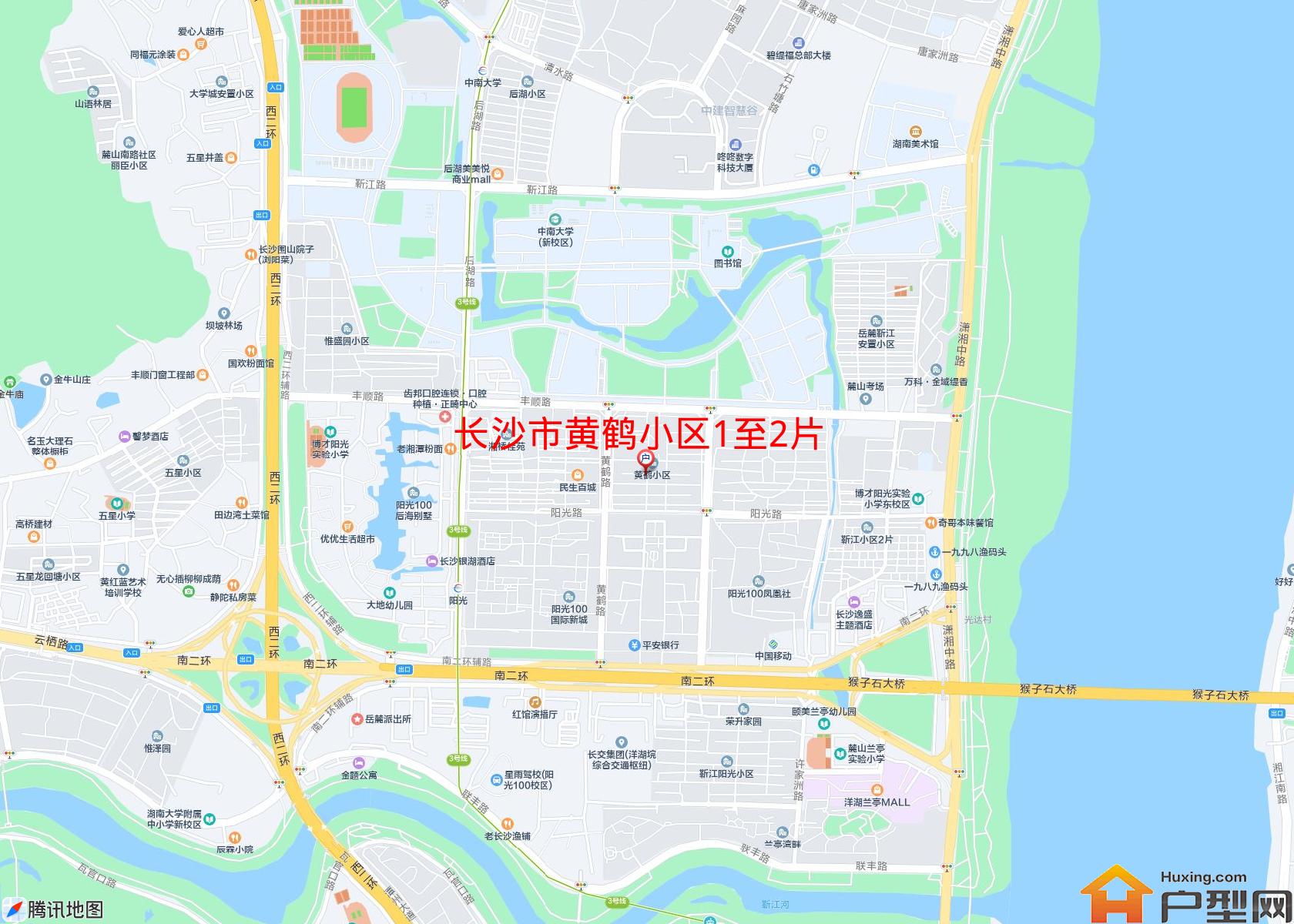 黄鹤小区1至2片小区 - 户型网