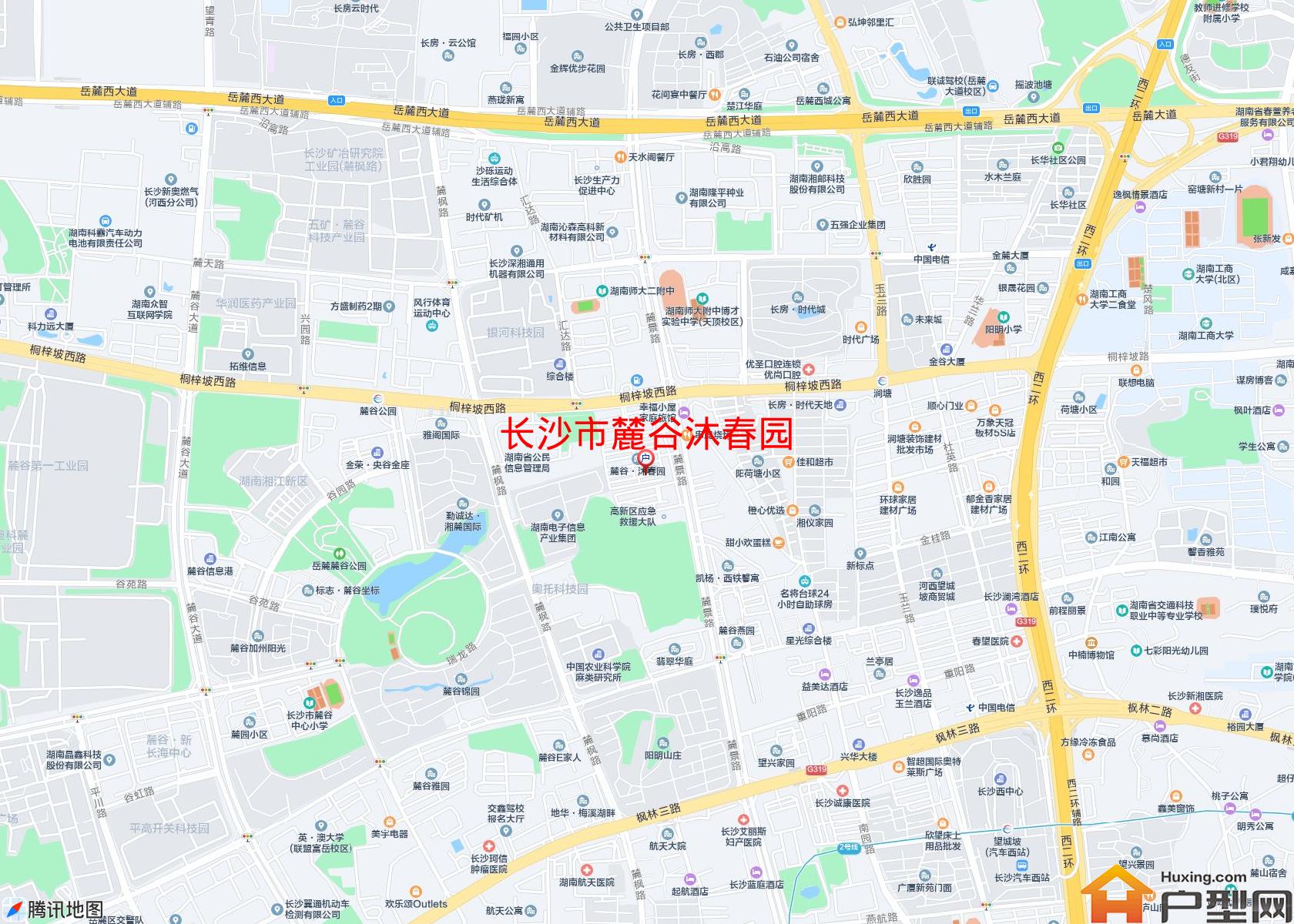 麓谷沐春园小区 - 户型网 麓谷沐春园小区 - 户型网