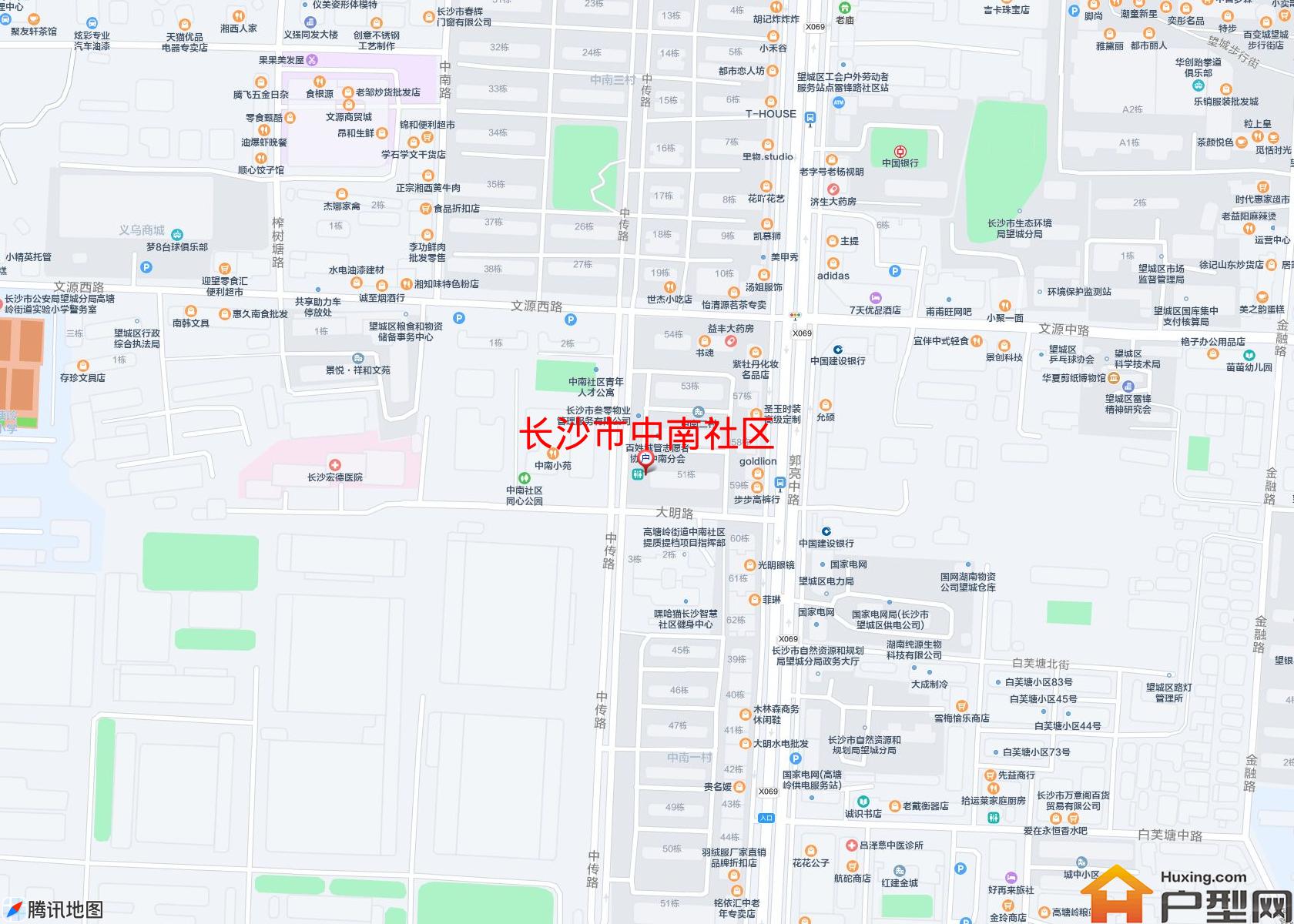 中南社区小区 - 户型网