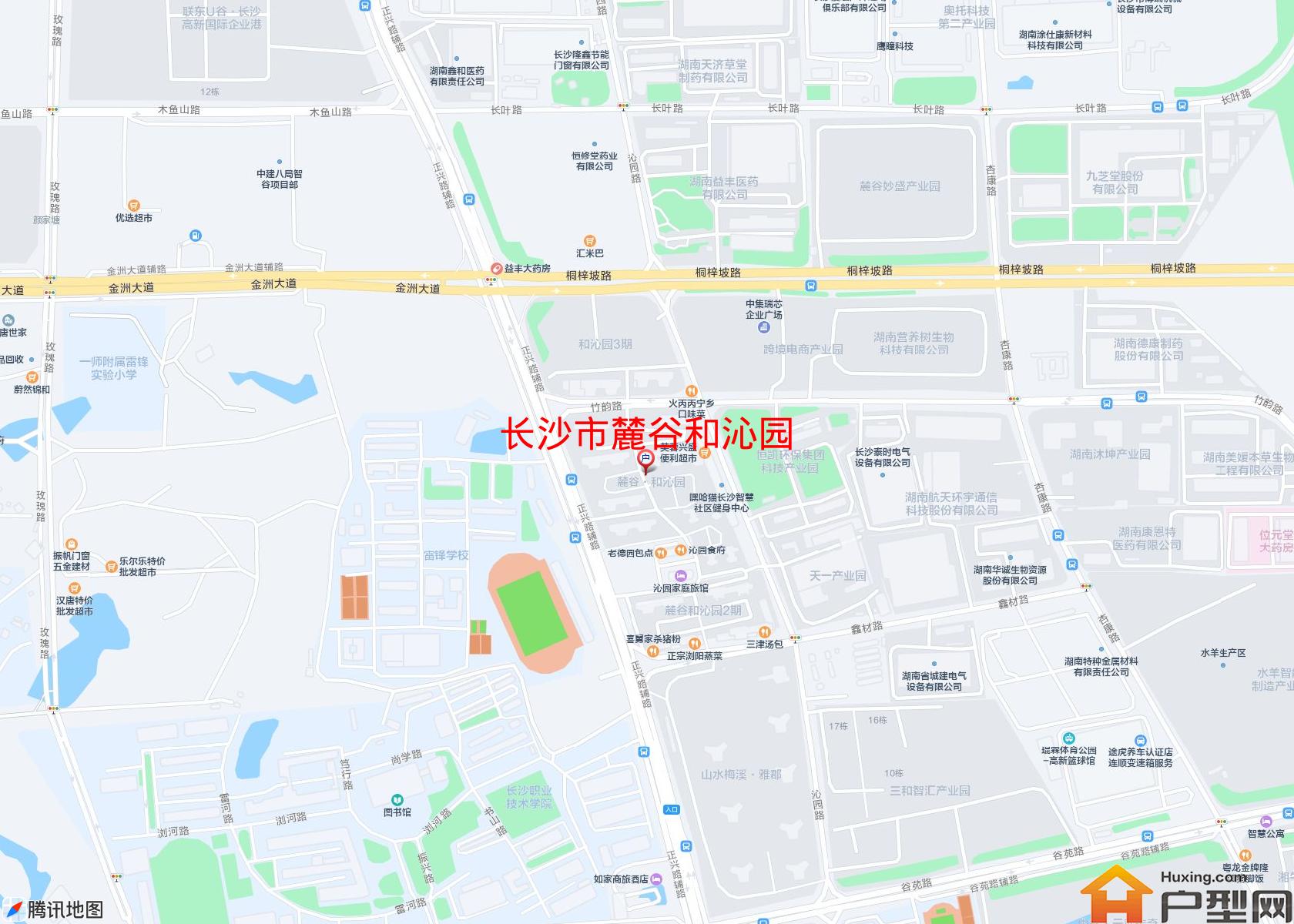 麓谷和沁园小区 - 户型网