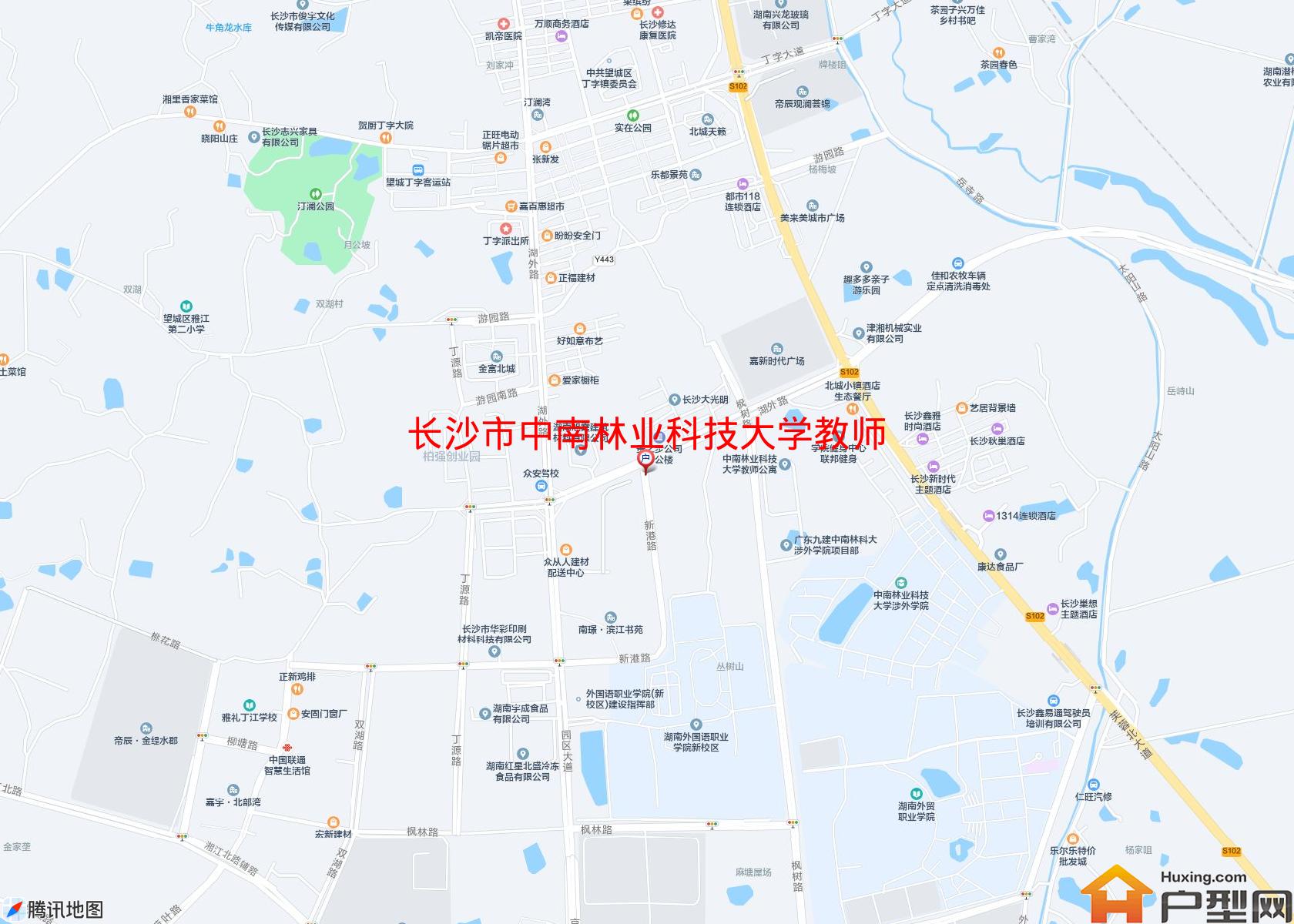 中南林业科技大学教师公寓小区 - 户型网