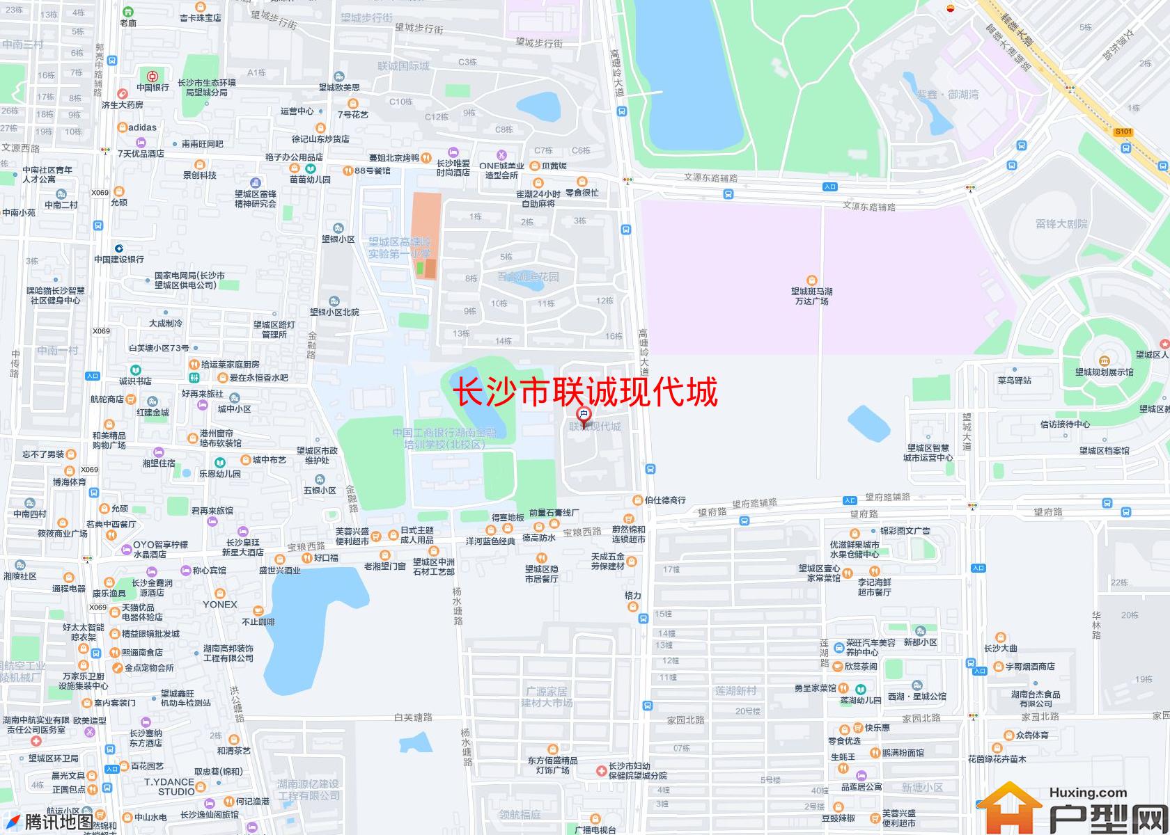 联诚现代城小区 - 户型网