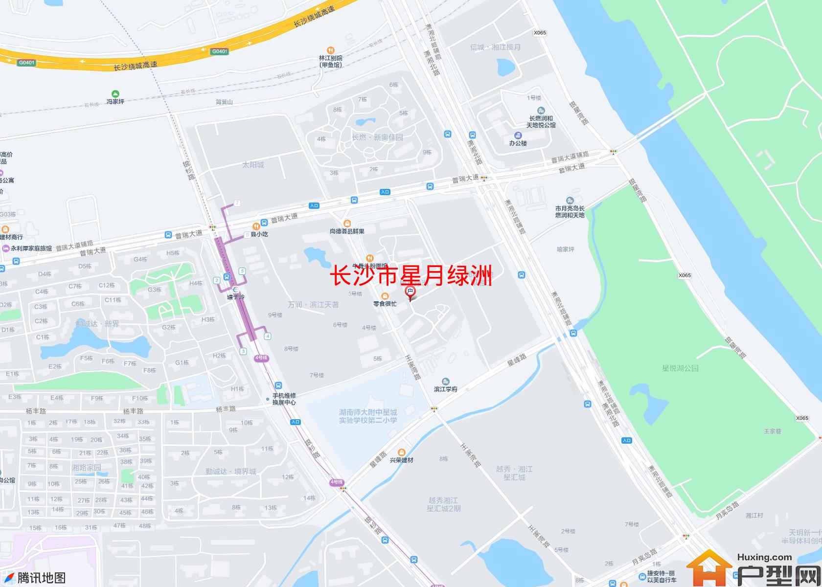 星月绿洲小区 - 户型网
