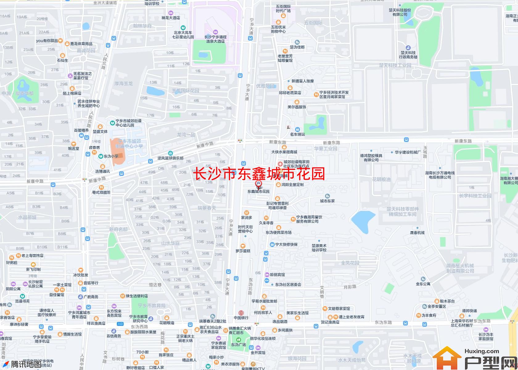 东鑫城市花园小区 - 户型网