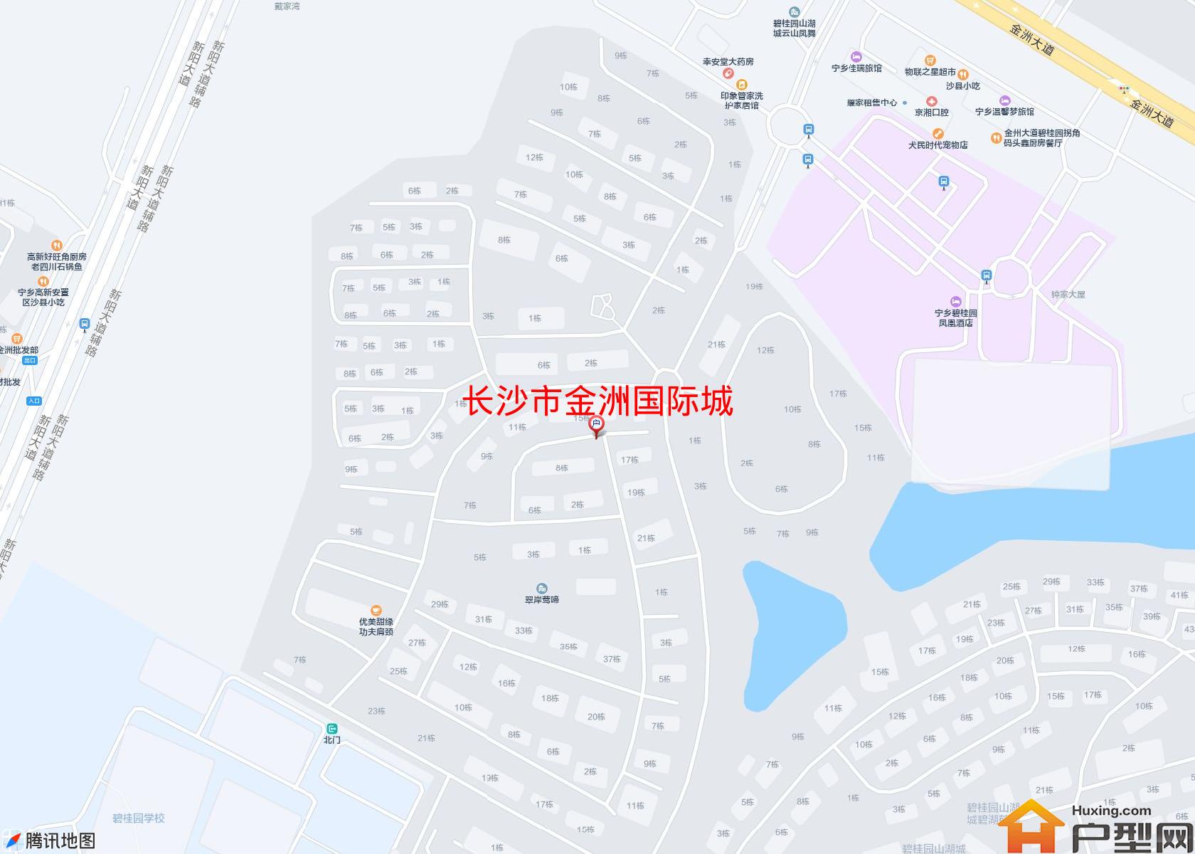 金洲国际城小区 - 户型网