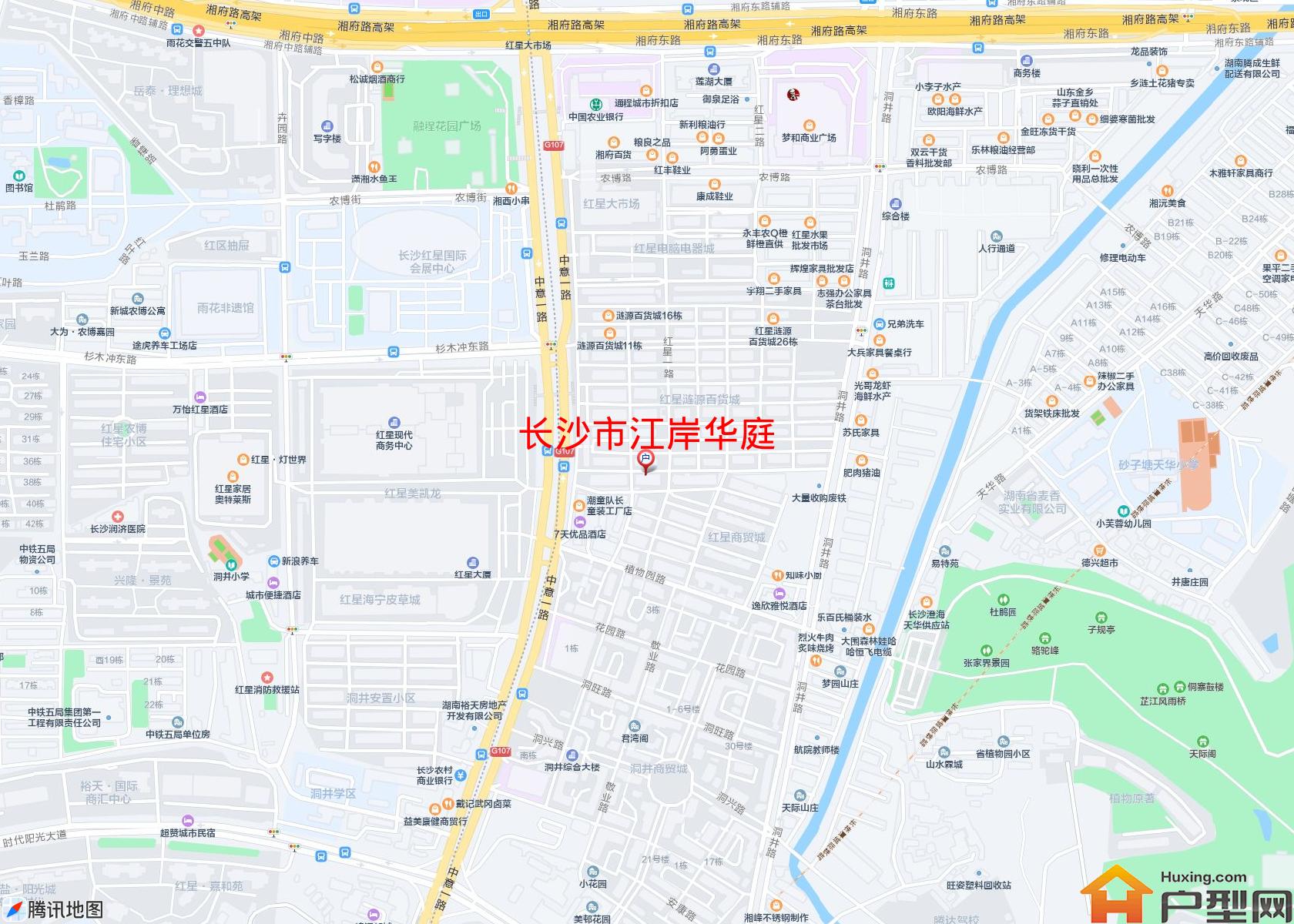 江岸华庭小区 - 户型网