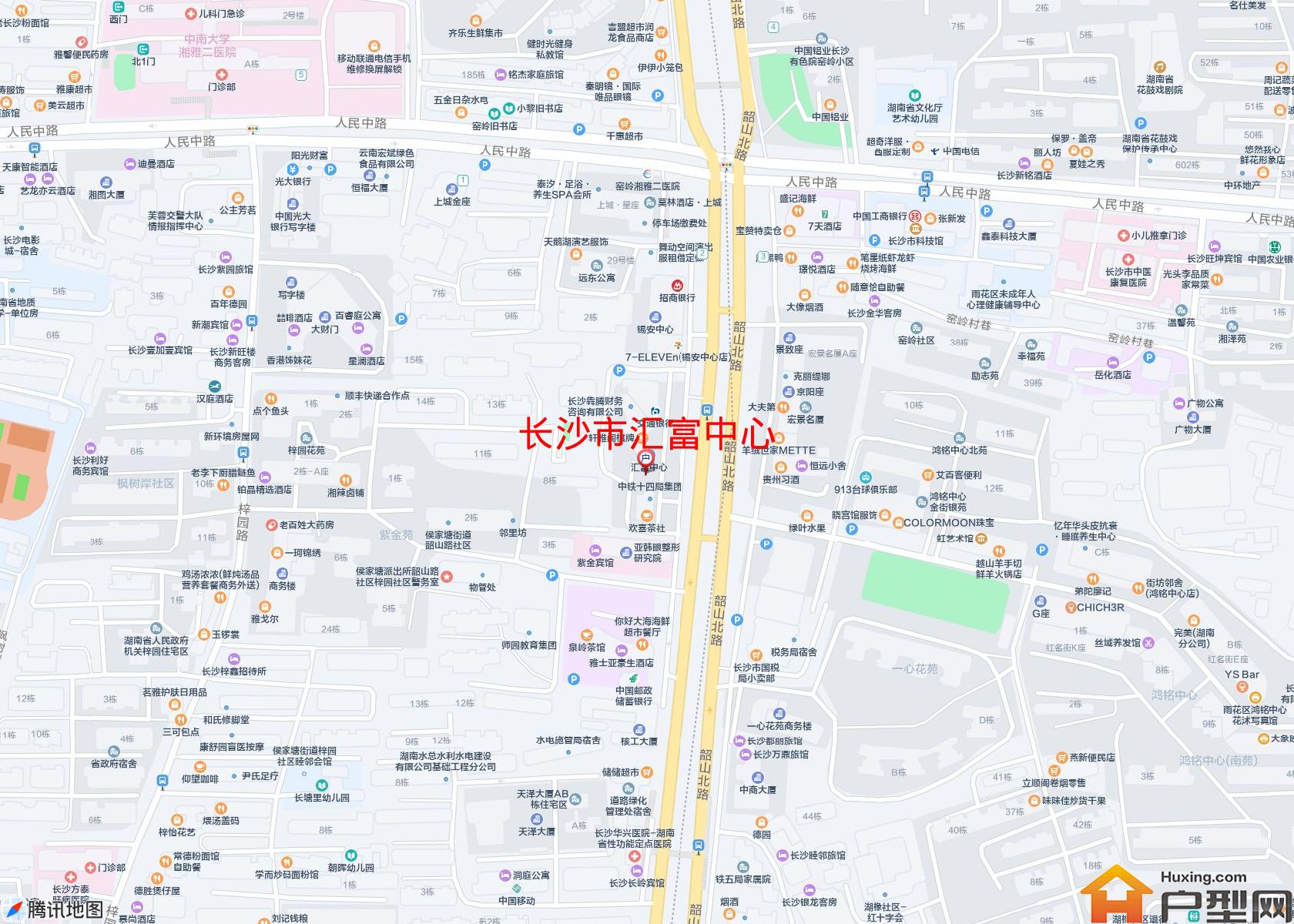 汇富中心小区 - 户型网