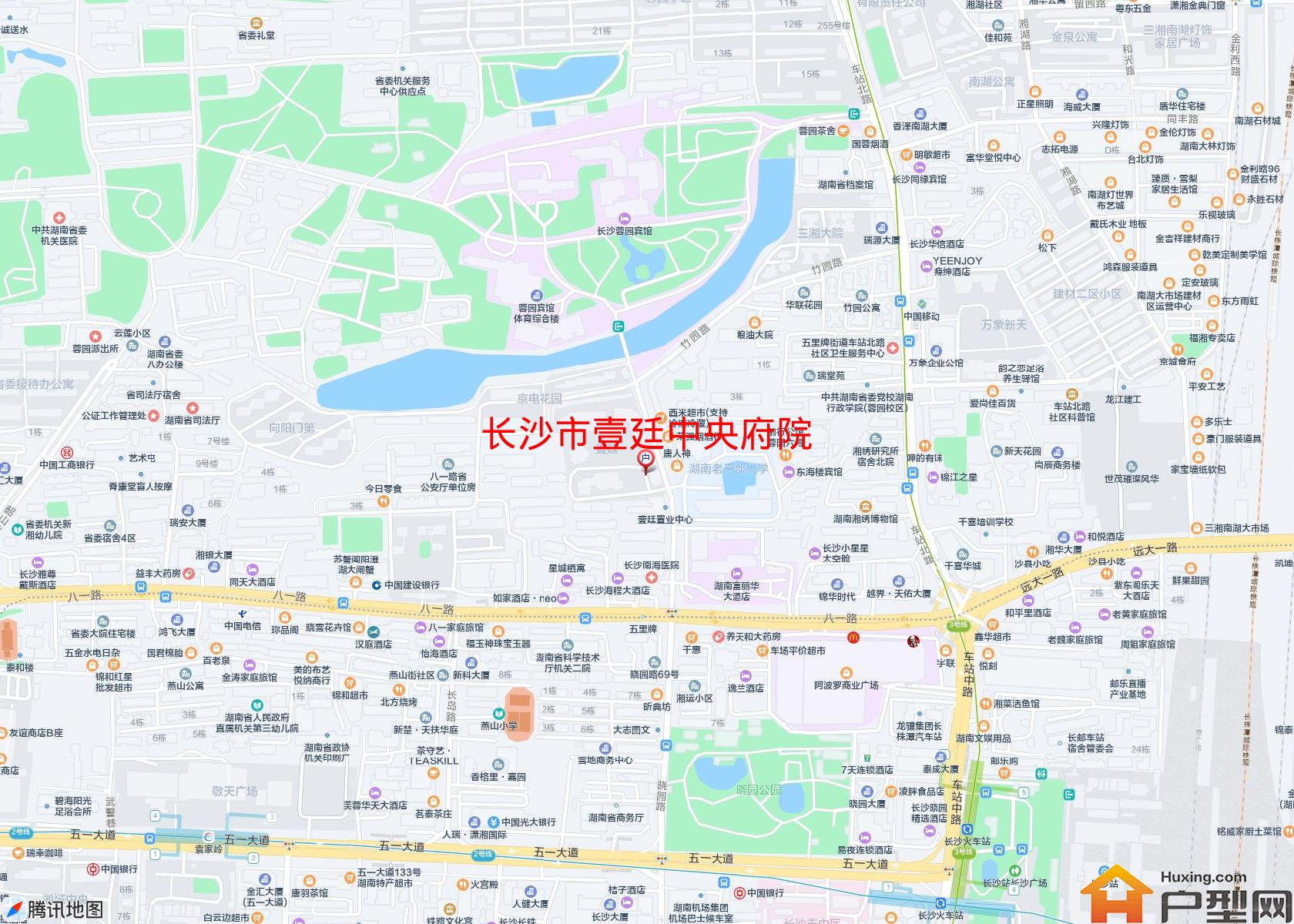 壹廷中央府院小区 - 户型网