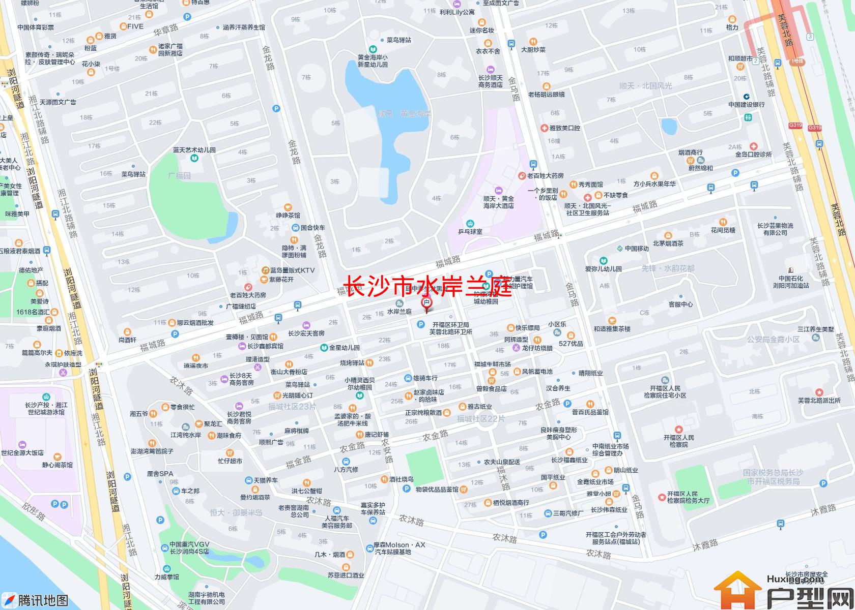水岸兰庭小区 - 户型网