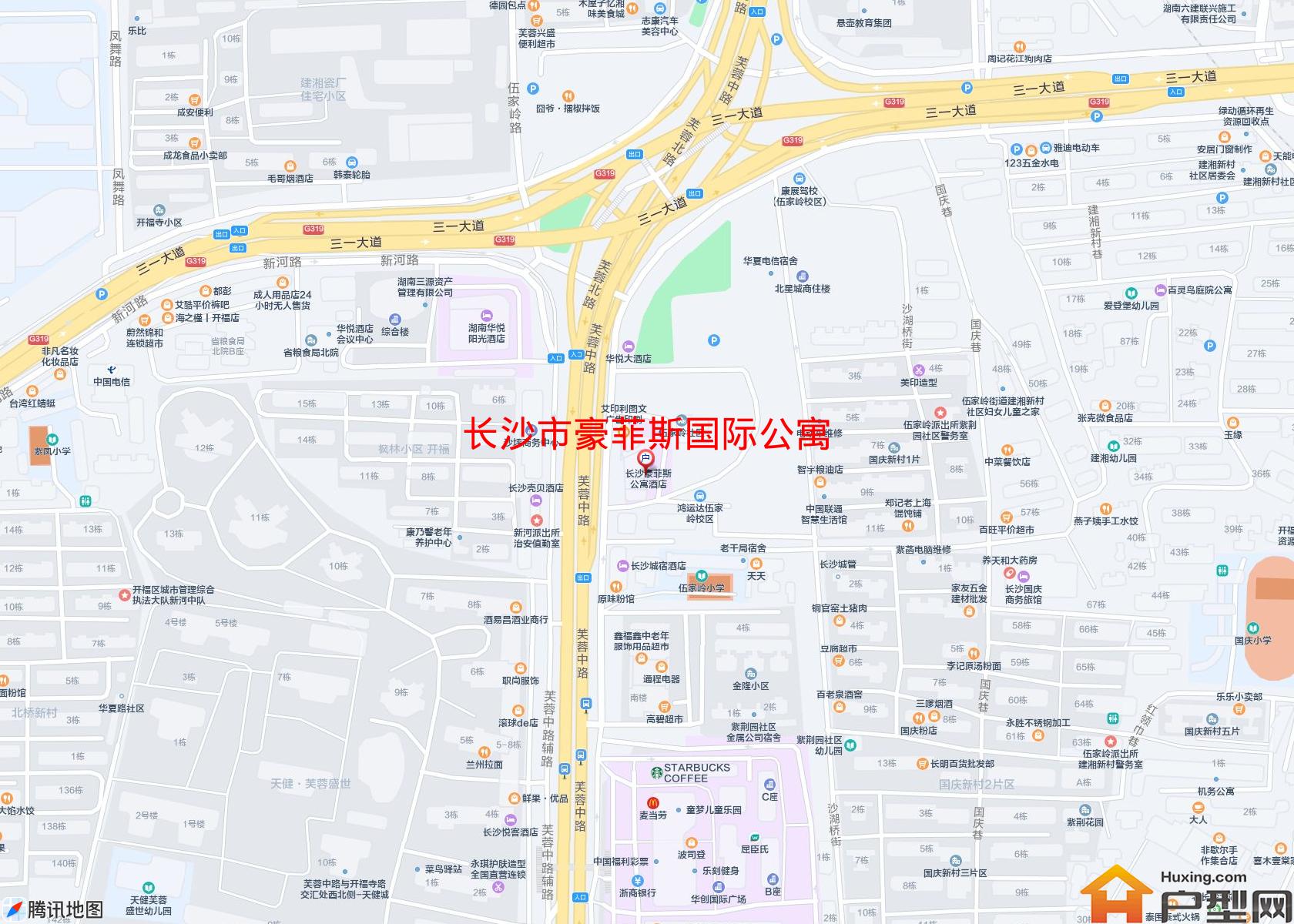 豪菲斯国际公寓小区 - 户型网