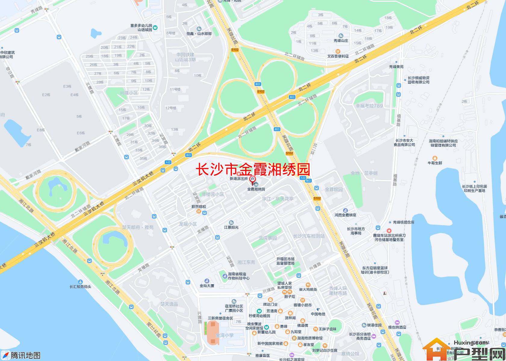 金霞湘绣园小区 - 户型网